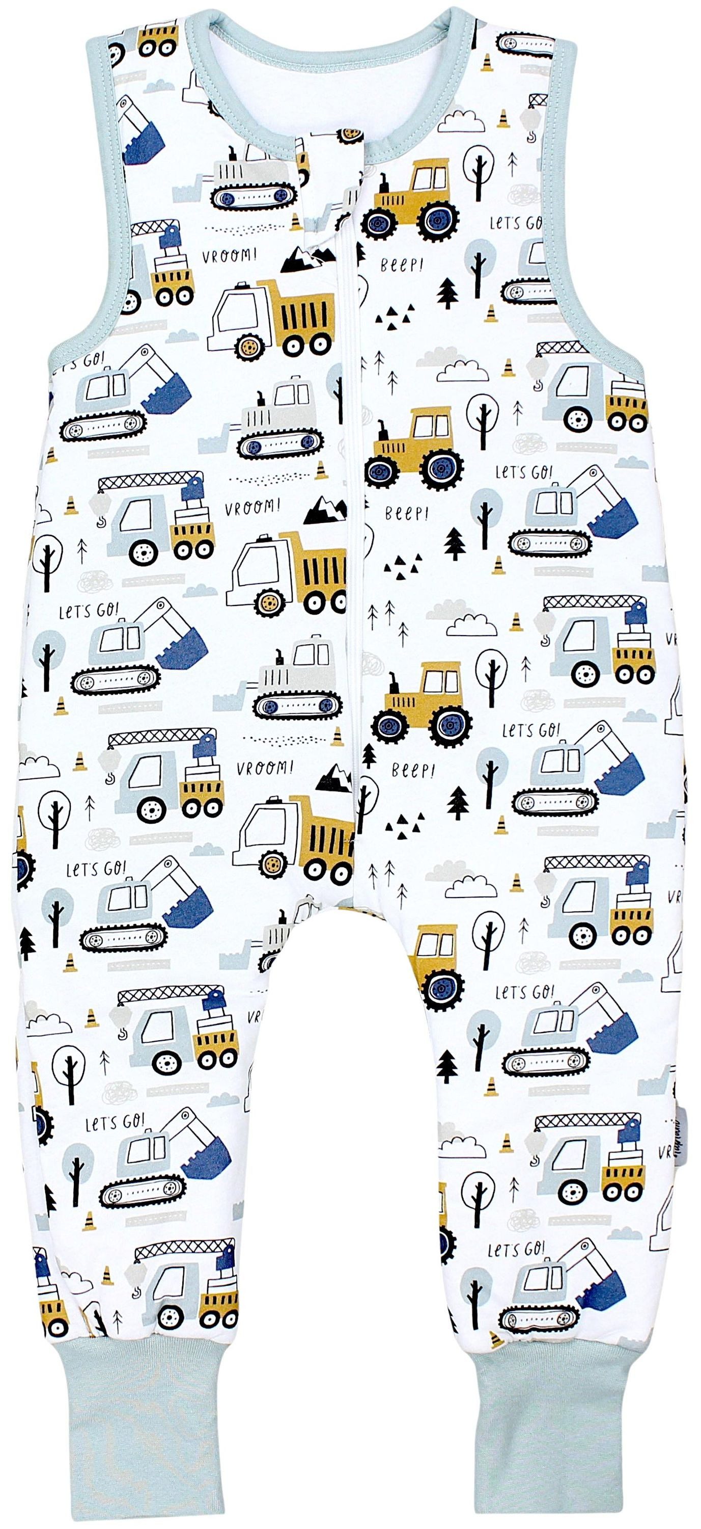 Babyschlafsack Ganzjahresschlafsack mit Beinen 2,5 TOG Unisex