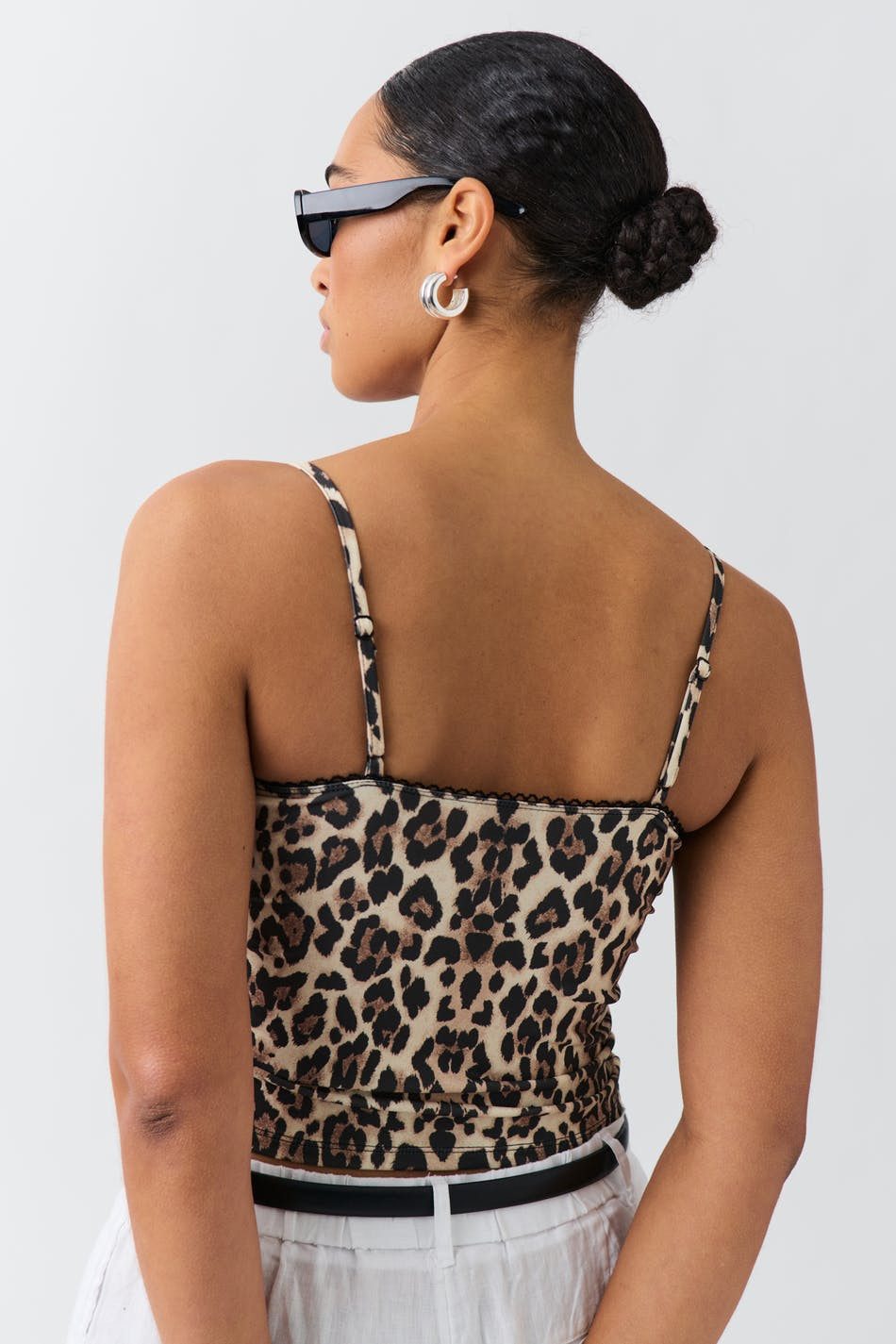 Gina Tricot Shirttop Bow detail singlet