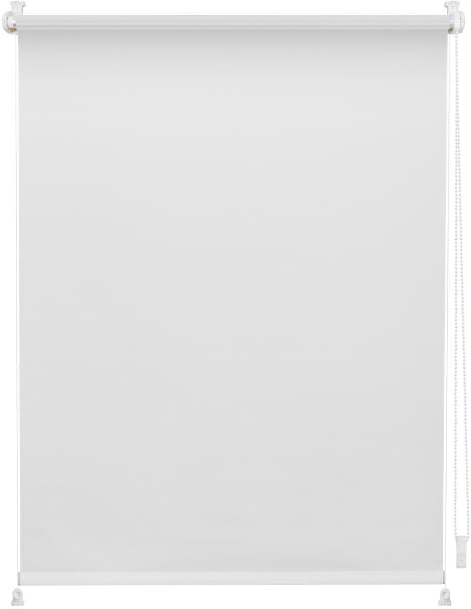 Seitenzugrollo Uni Rollo, LICHTBLICK ORIGINAL, verdunkelnd, ohne Bohren, verspannt, Klemmfix, mit Klemmträger und Farbbeschichtung - für Fenster und Türen, Klemmfix