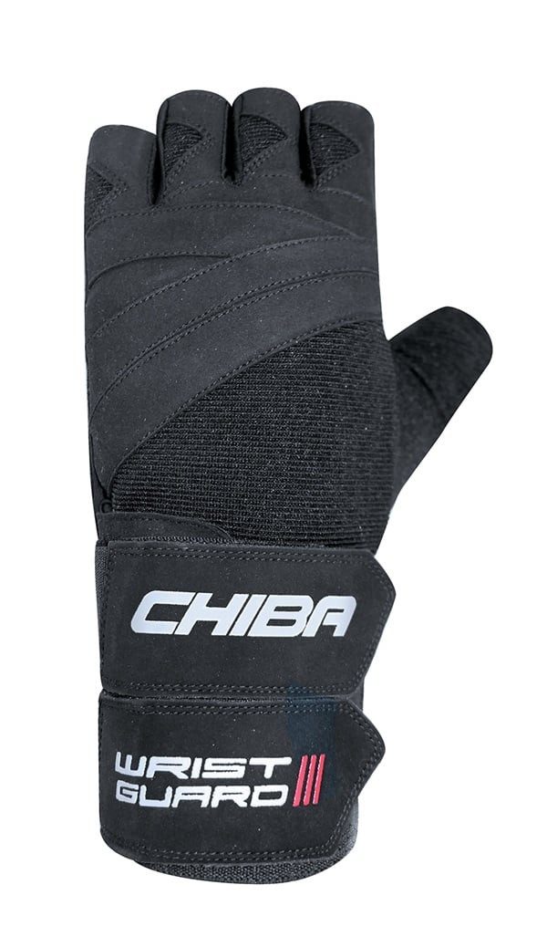 Chiba Trainingshandschuhe Fitness Handschuhe Wristguard IV schwarz - 1 Paar günstig online kaufen