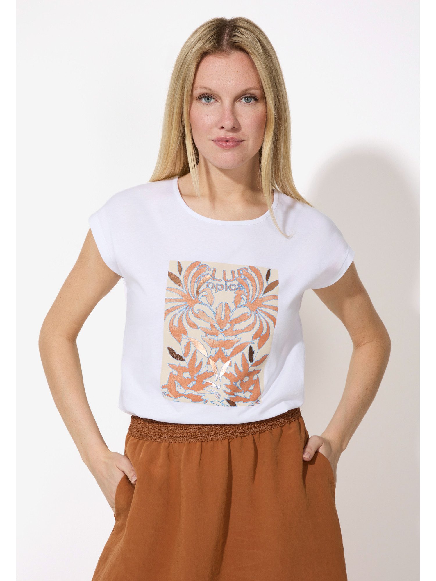 MORE&MORE Kurzarmshirt Printshirt günstig online kaufen