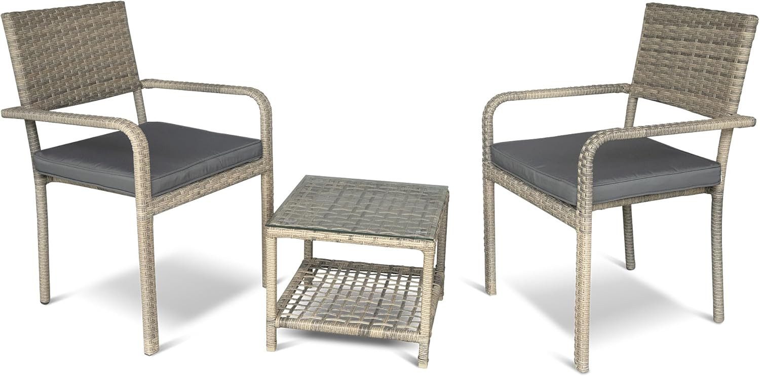 Ragnarök Möbel-Design Garten-Essgruppe Balkon Set, (Set, günstig online kaufen
