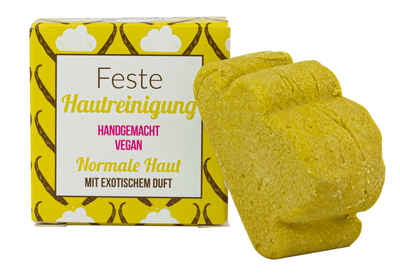 Lamazuna Gesichtreinigungs-Set Feste Hautreinigung - Vegan - für normale Haut - mit exotischem Duft