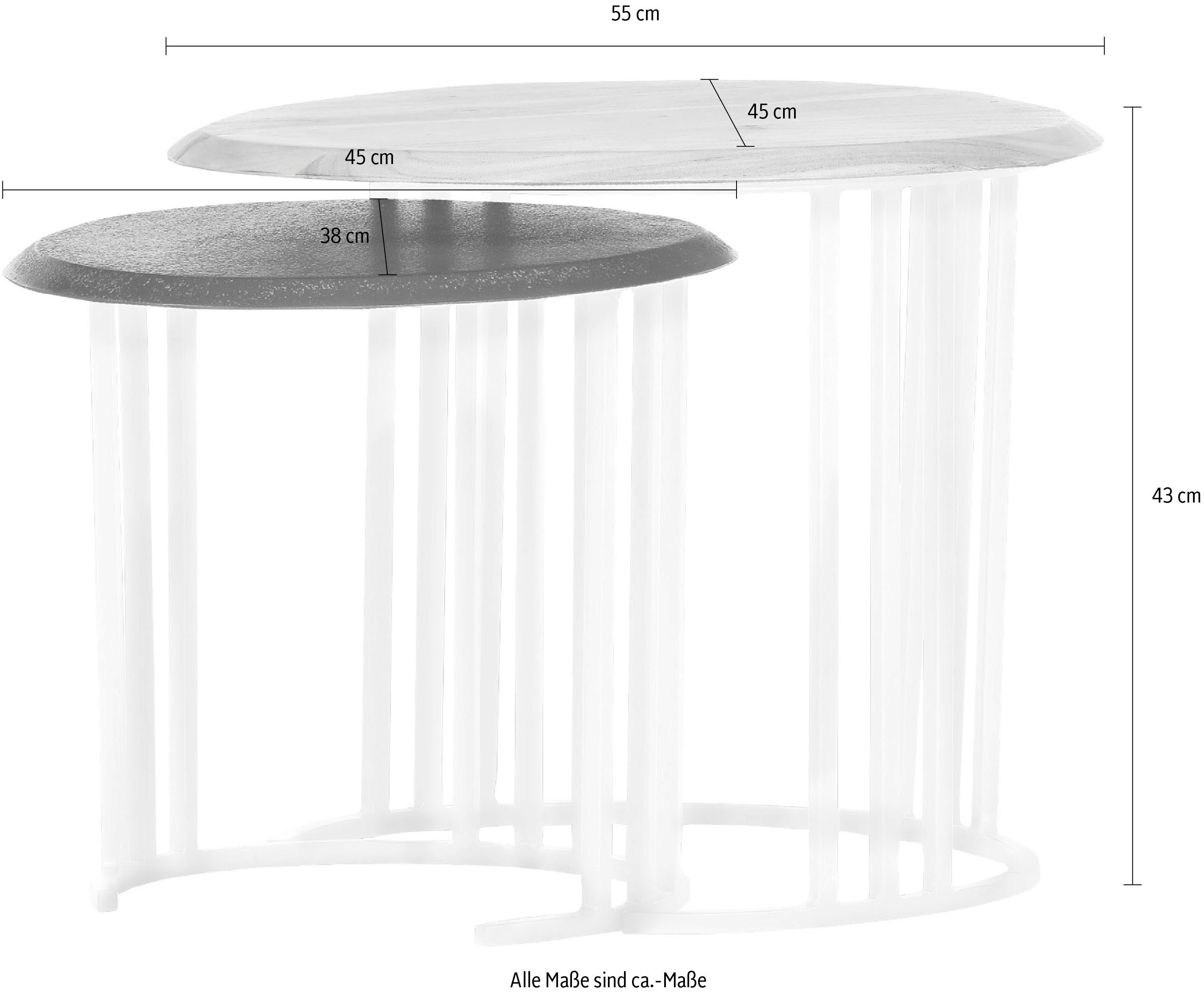 Gutmann Factory Satztisch Ivory