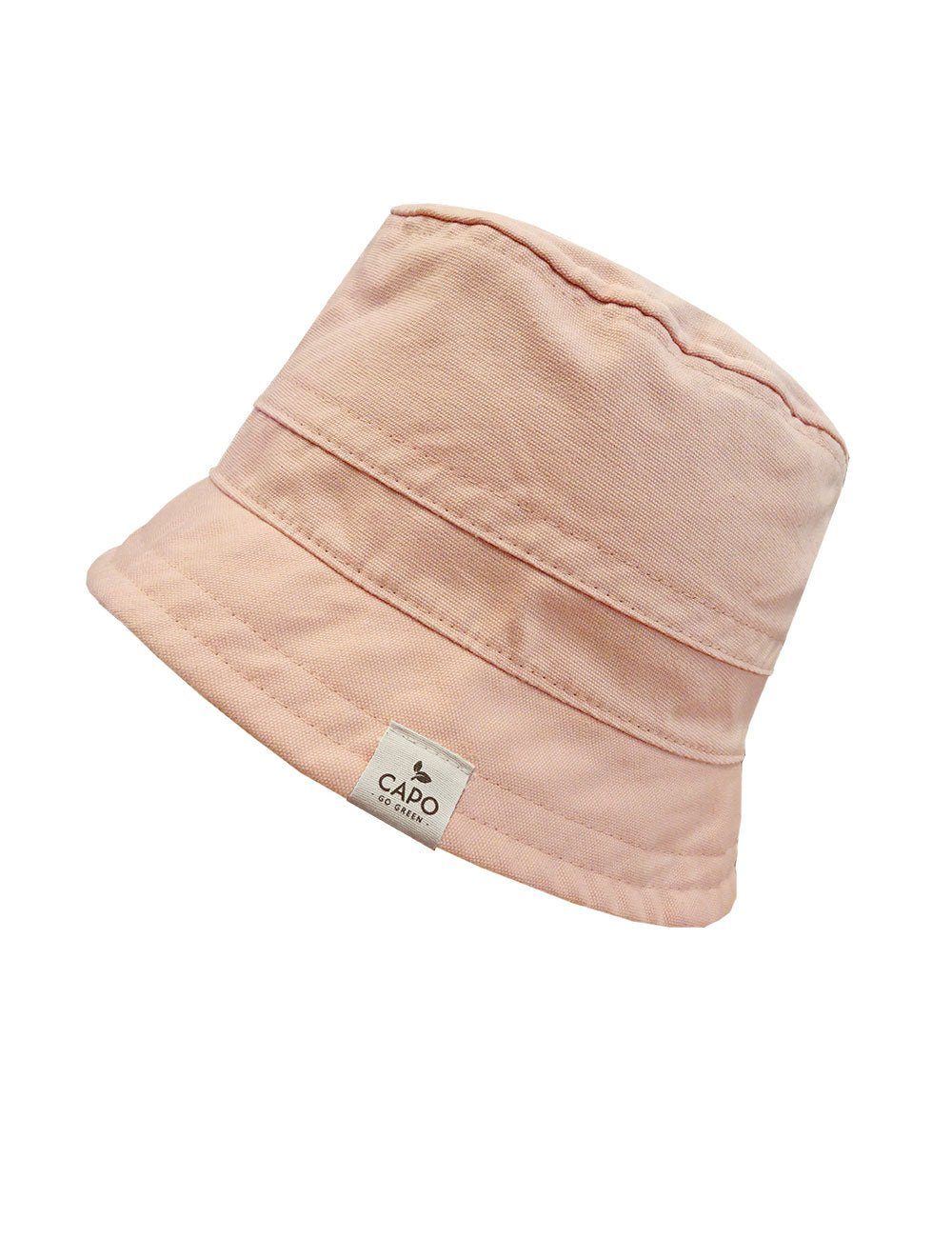 Canvas CAPO Hat Bucket Outdoorhut rosa CAPO