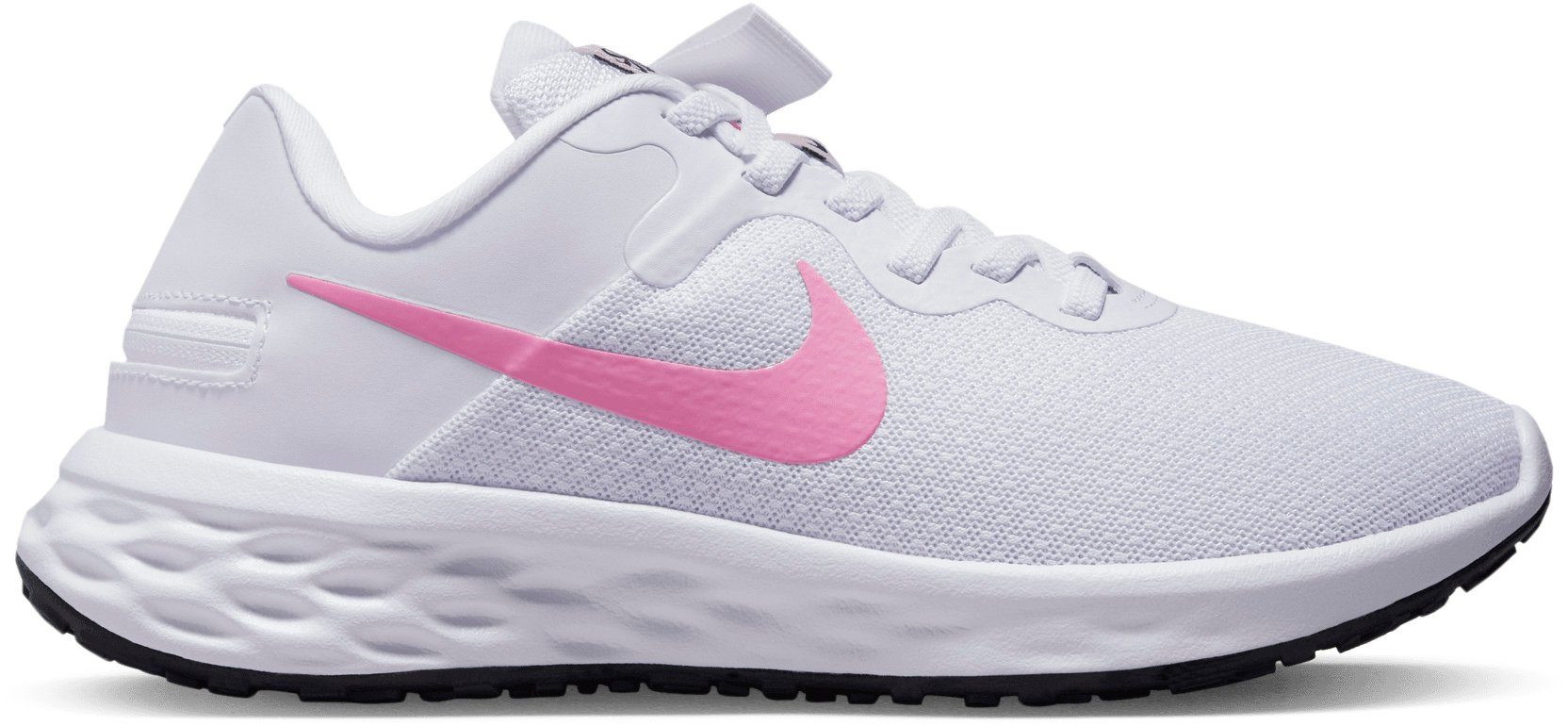 FLYEASE Nike REVOLUTION Laufschuh NEXT E 6 NATURE WHITE-PINK-SPELL-FOSSIL-STONE-BLACK