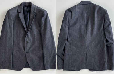 DKNY Sakko DKNY Donna Karan New York Iconic Denim Look Jacket Blazer Jacke Sakko