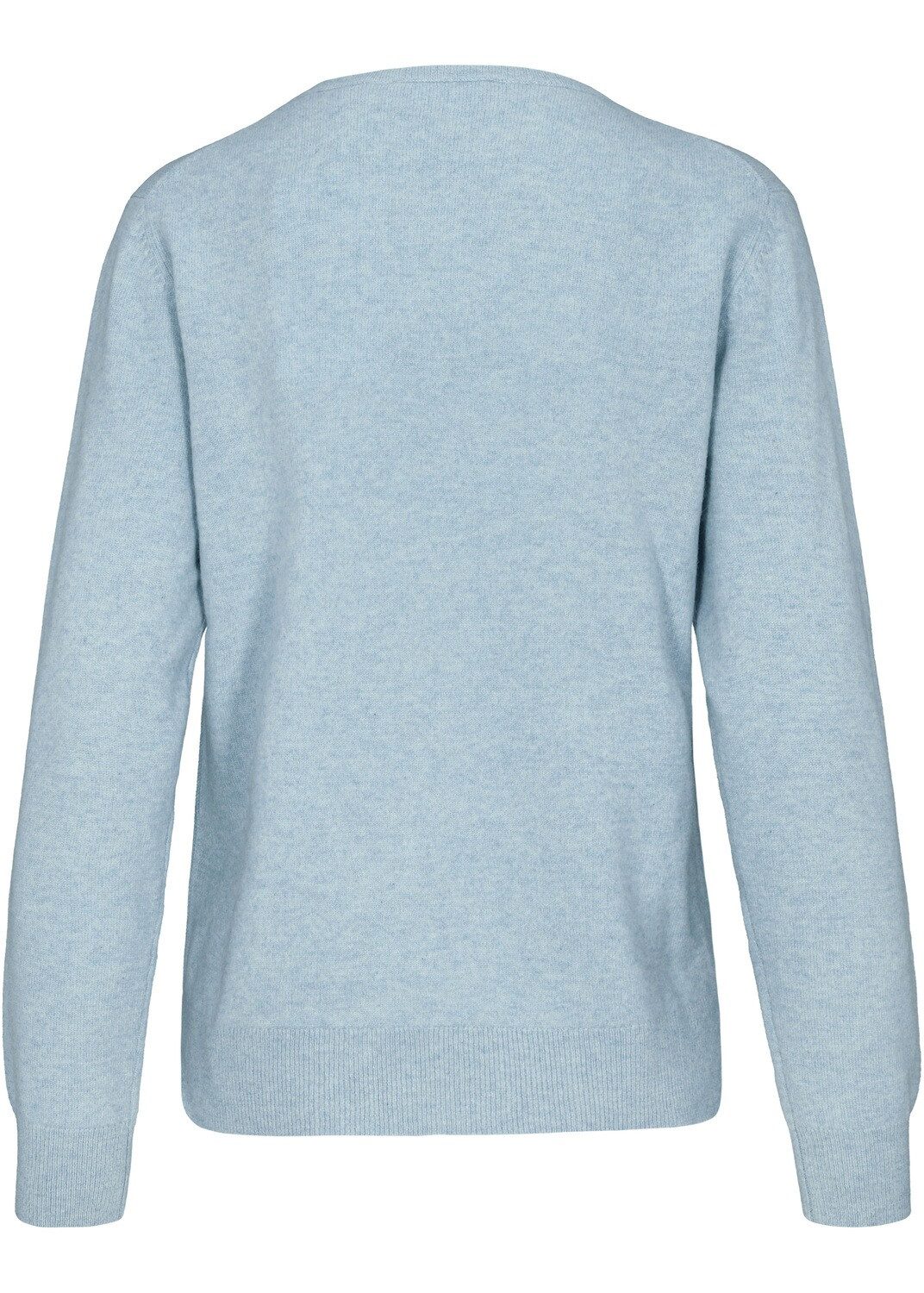 Brigitte von Schönfels Strickpullover Kaschmir Rundhalspullover