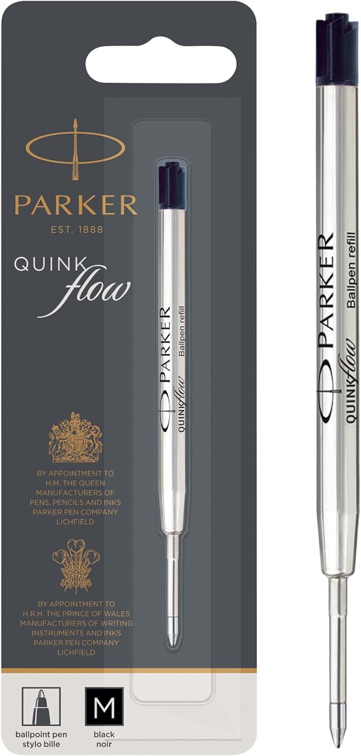 Parker Kugelschreiber PARKER Kugelschreibermine QUINKflow M schwarz Blister
