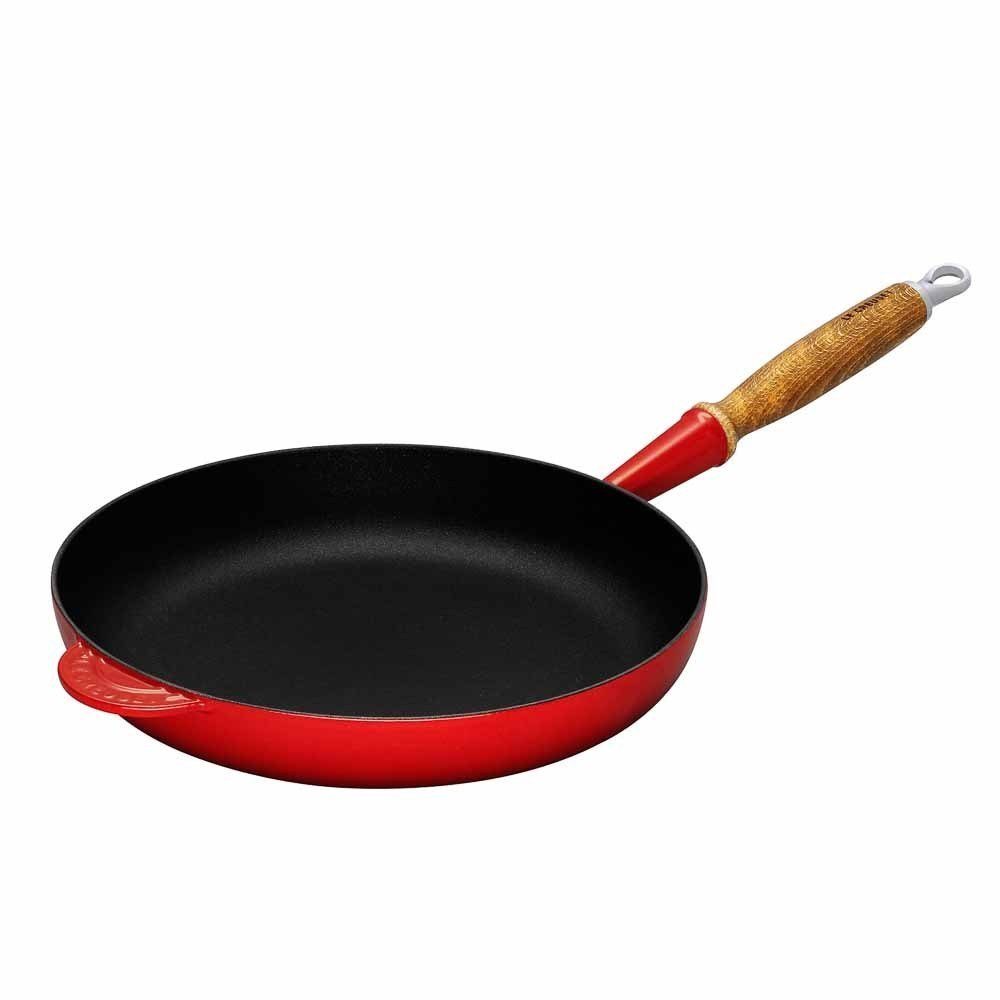 cm, Gusseisen, Gusseisenpfanne LE 26 Emaille, CREUSET Creuset Le Holz Bratpfanne