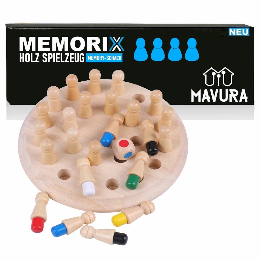 MAVURA Lernspielzeug MEMORIX Holz Spielzeug Gedächtnis günstig online kaufen