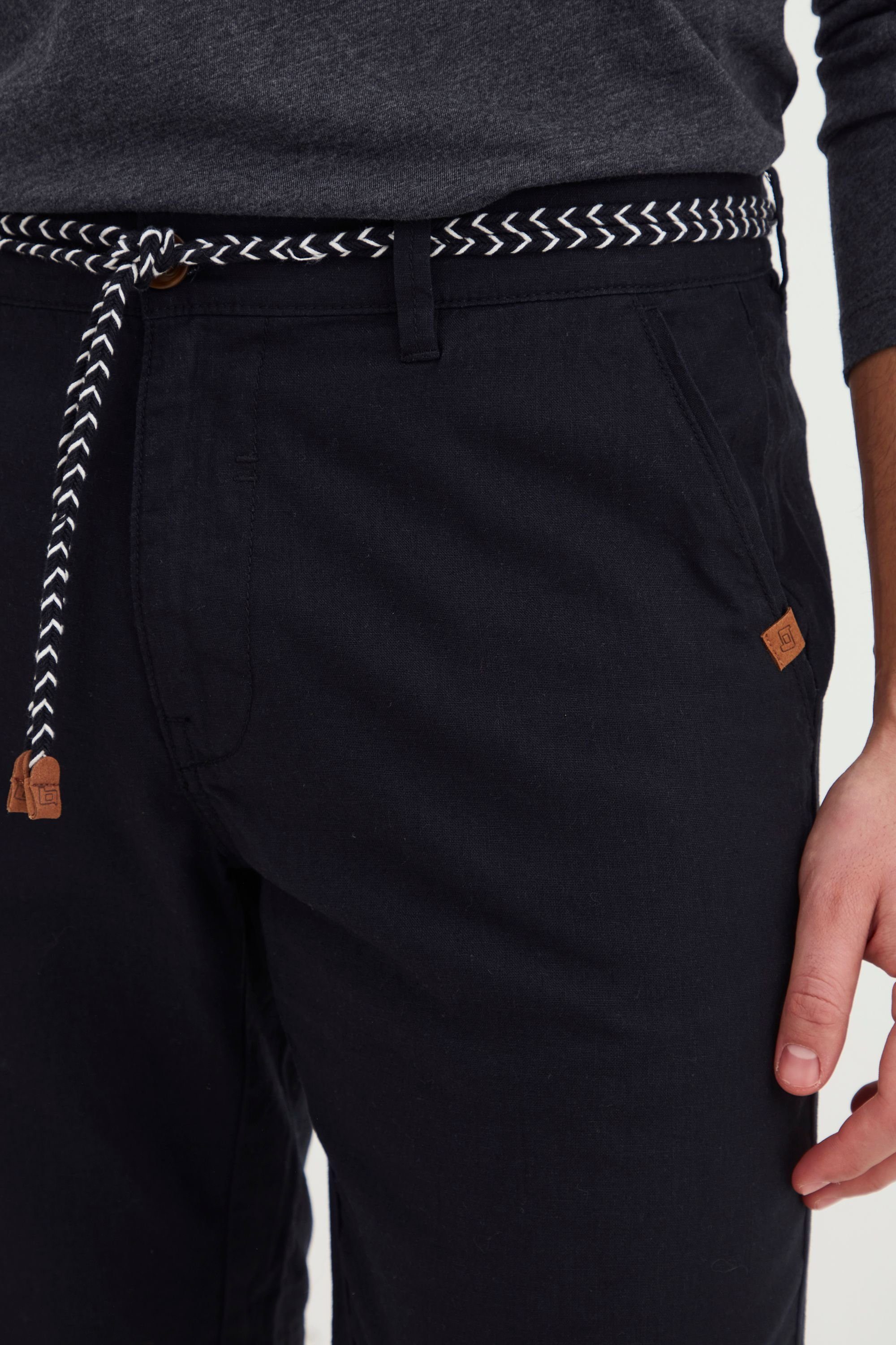 Blend Leinenhose BHMennok Leinenmix-Shorts mit Stoff Gürtel