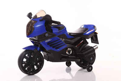 Toys Store Elektro-Kinderauto Elektrokindermotorrad Elektromotorrad Kindermotorrad Elektro Motorrad, Belastbarkeit 35 kg, AUX-/USB-Anschluss, MP3 Hupe und Motorsound am Lenkrad