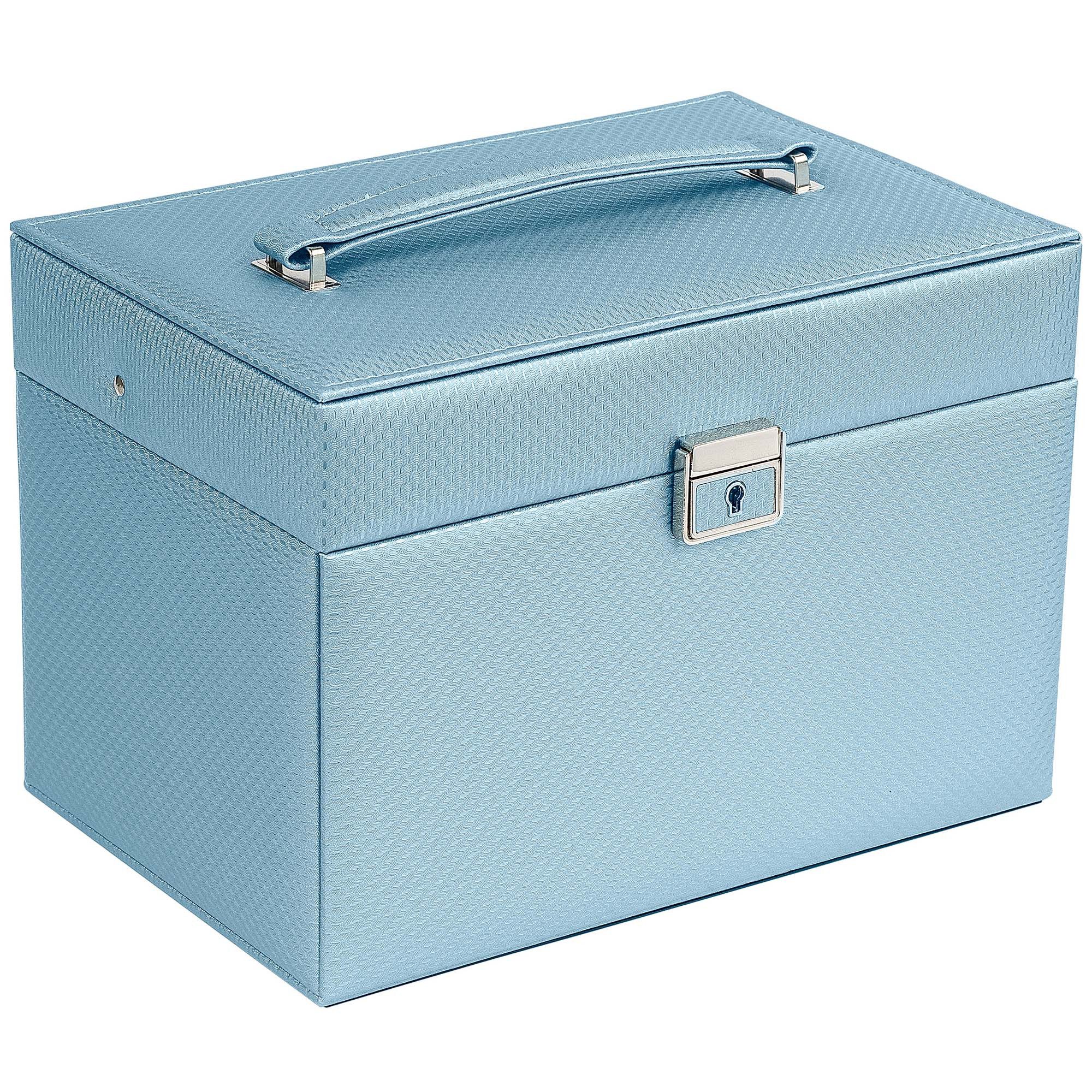 AdelDream Schmuckkasten Schmuckkästchen mit Spiegel Griff abschließbar für günstig online kaufen