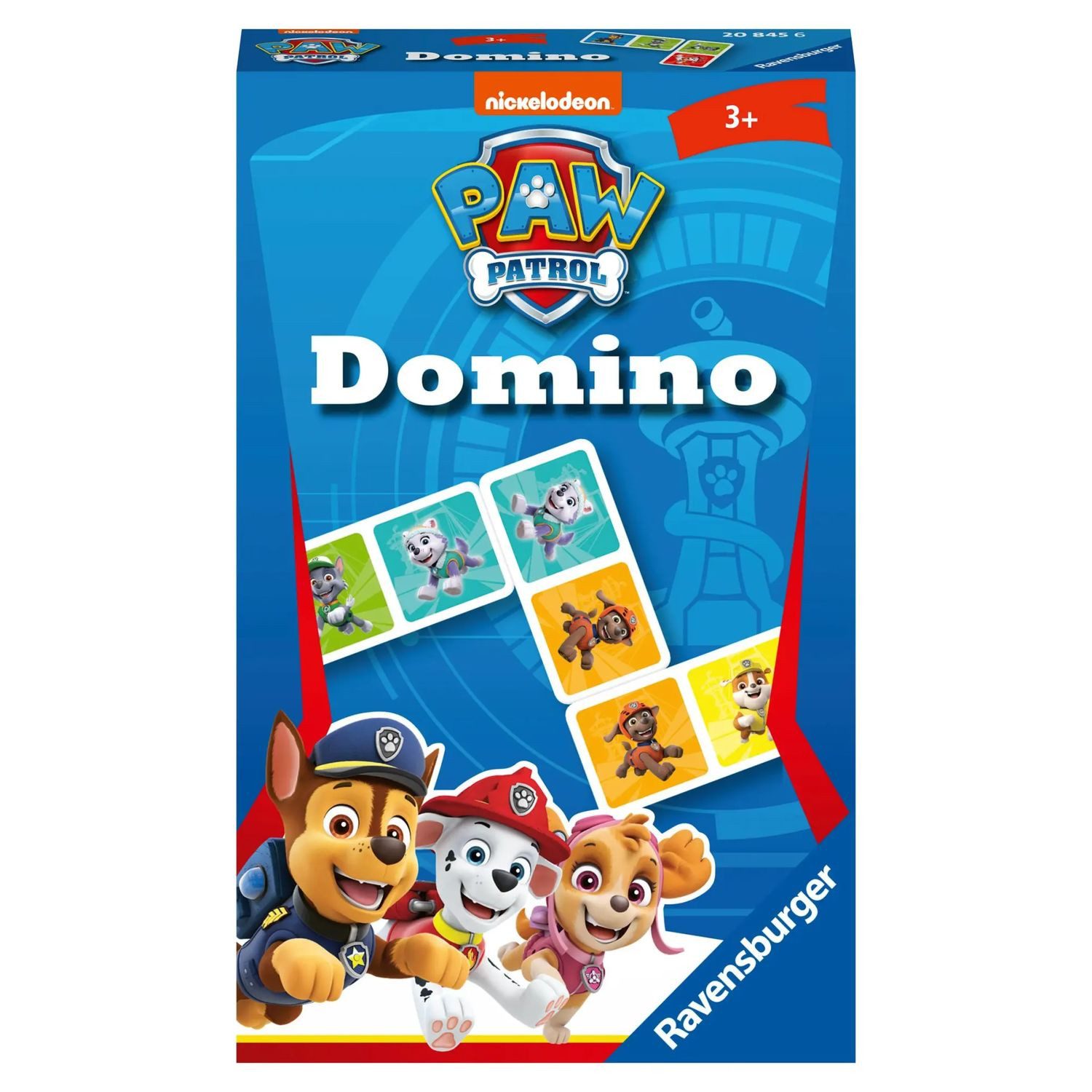 Ravensburger Spiel Ravensburger Mitbringspiel - 20845 - Paw Patrol Domino - Das...