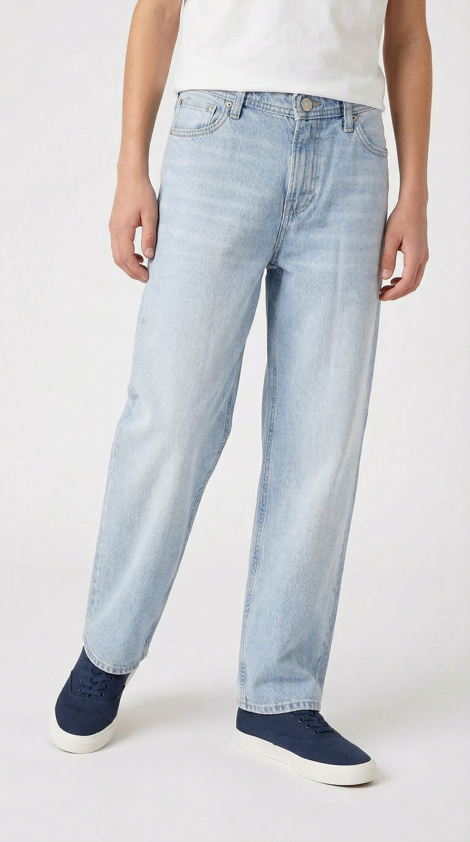Jack & Jones Junior Relax-fit-Jeans JJIDAVE JJORIGINAL SQ 151 SN JNR