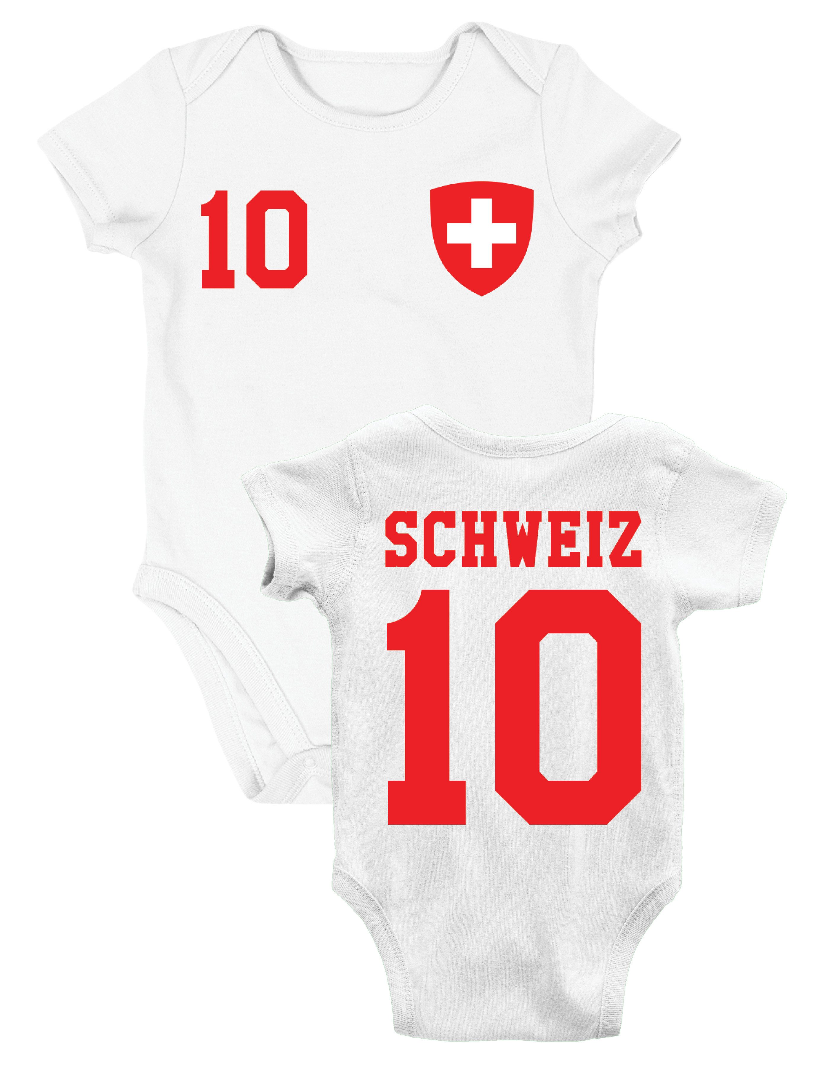 Kurzarmbody Schweiz Kinder Baby Body Strampler