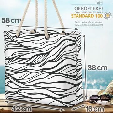 VOID Strandtasche (1-tlg), Grafik Fliesen Beach Bag abstrakt simple kreis kurve punktieren eco elegant geo