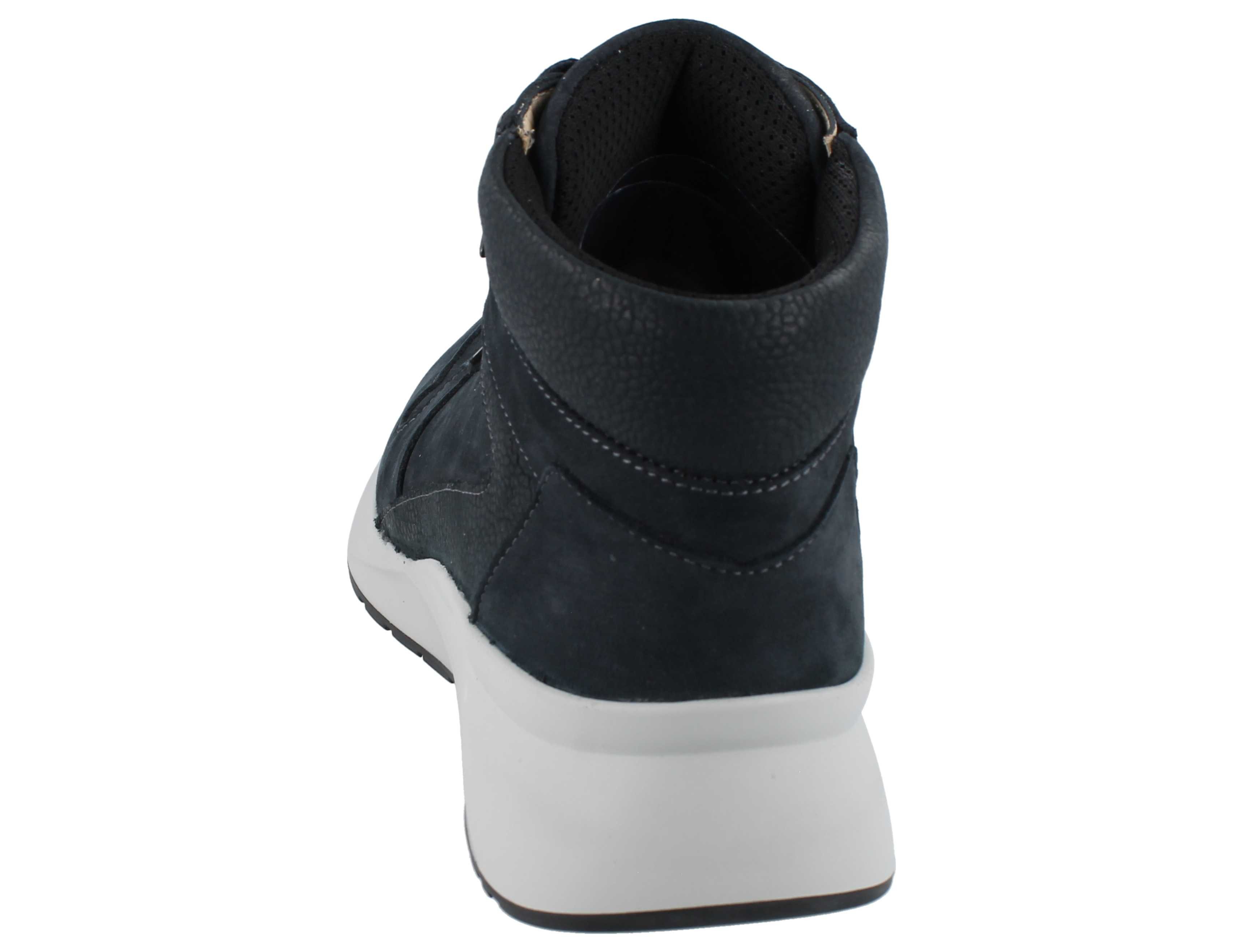 Finn Comfort FINN COMFORT FINNCO Meribel Damen Schnürschuhe knöchelhoch blau Stiefel Wechselfußbett