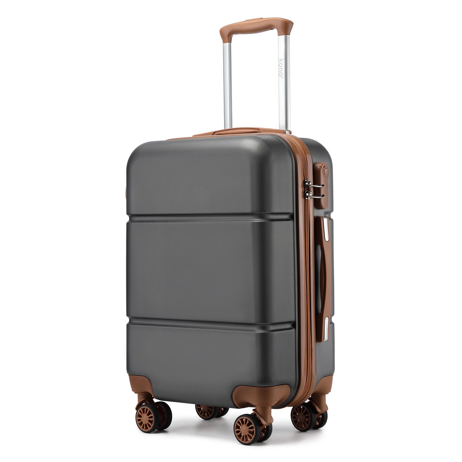 KONO Trolleyset 4 Rollen, (3 tlg), günstig online kaufen