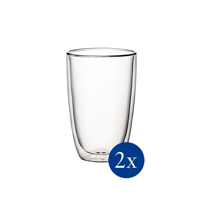 Villeroy & Boch Teeglas Artesano Hot Beverages Becher-Set aus Glas Glas