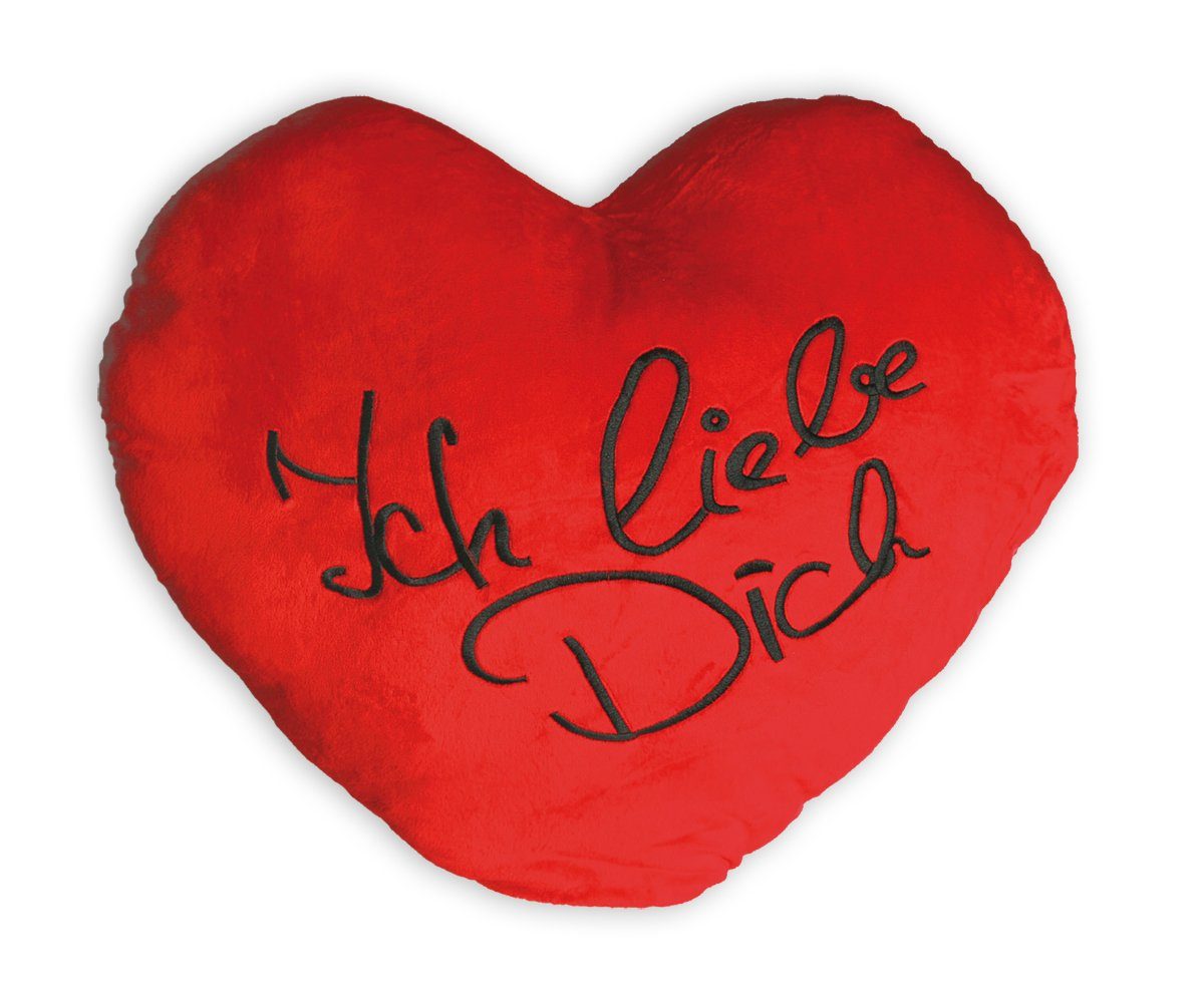 Out of the Blue Bettwäsche Kissen XXL Herz Ich liebe Dich Herz - 60x45 cm günstig online kaufen