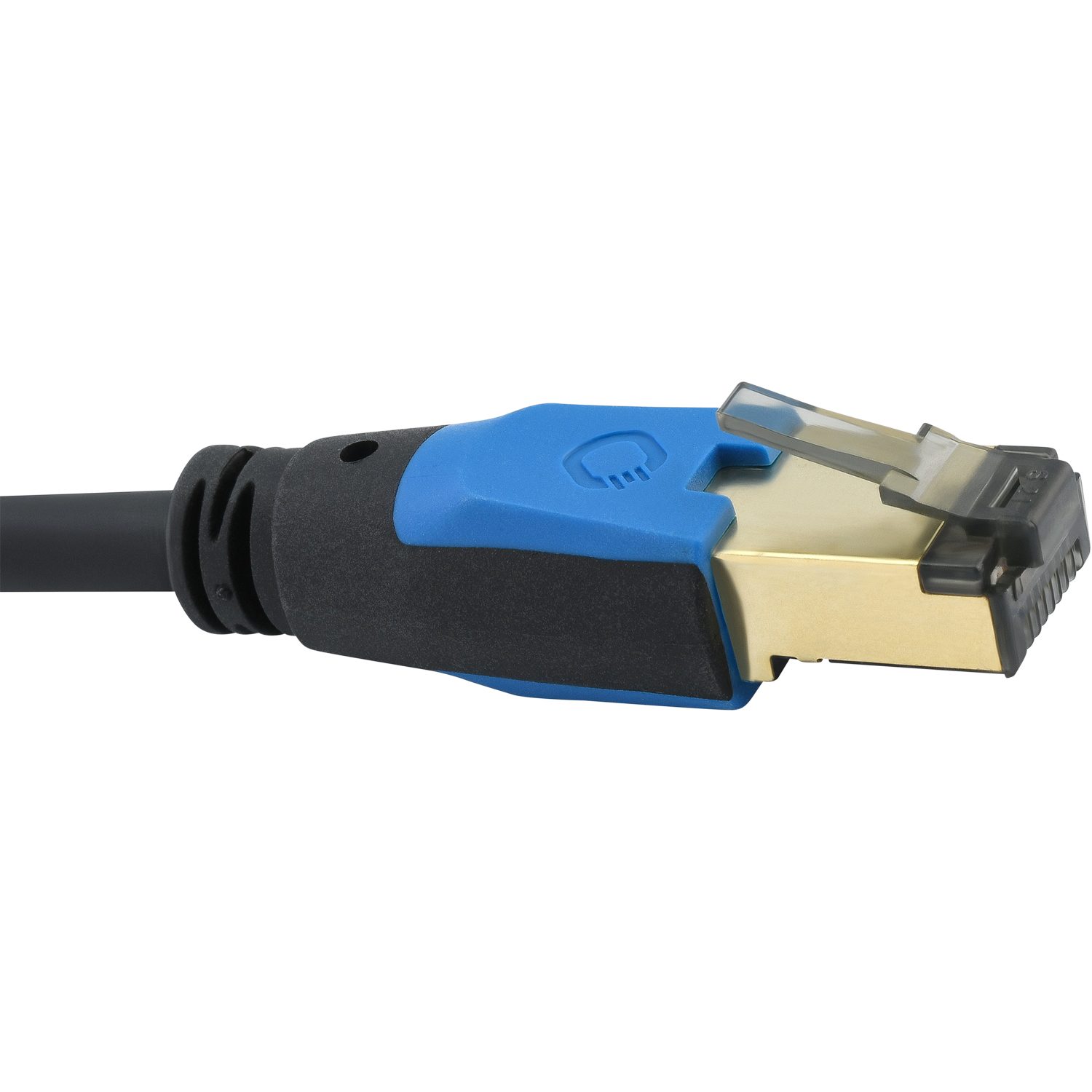 OEHLBACH Giga Stream Streaming & Netzwerk Kabel Cat 8.1 Netzwerkkabel, RJ-45, RJ45 (25 cm), Hochwertiges Kupfer, Robust