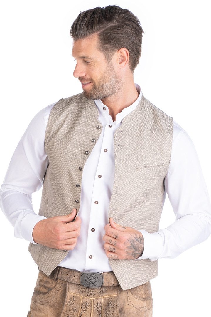 Hammerschmid Trachtenweste Trachtenweste - KONRAD - beige