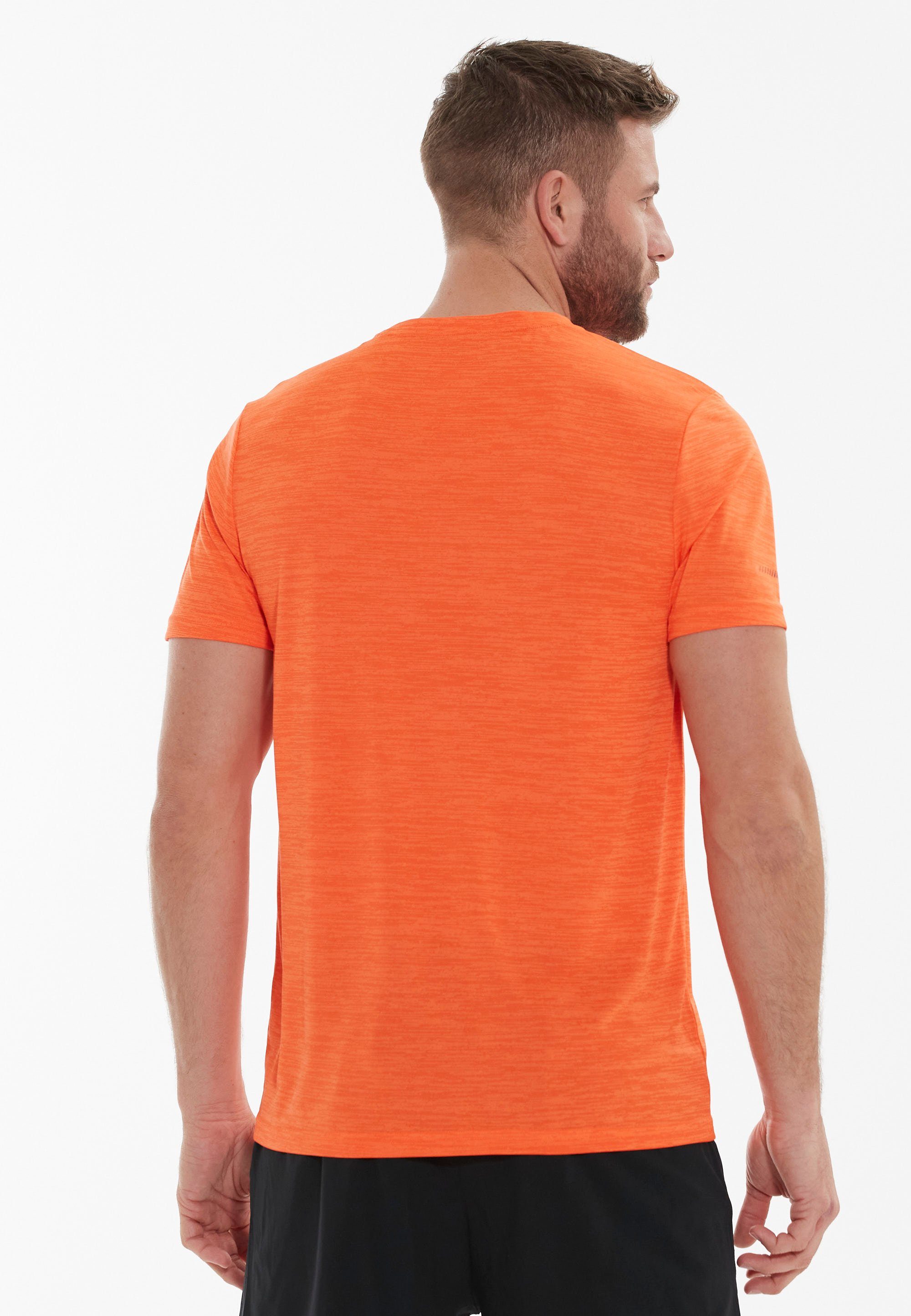 PORTOFINO mit ENDURANCE Dry-Technologie (1-tlg) praktischer orange-gelb Quick Funktionsshirt