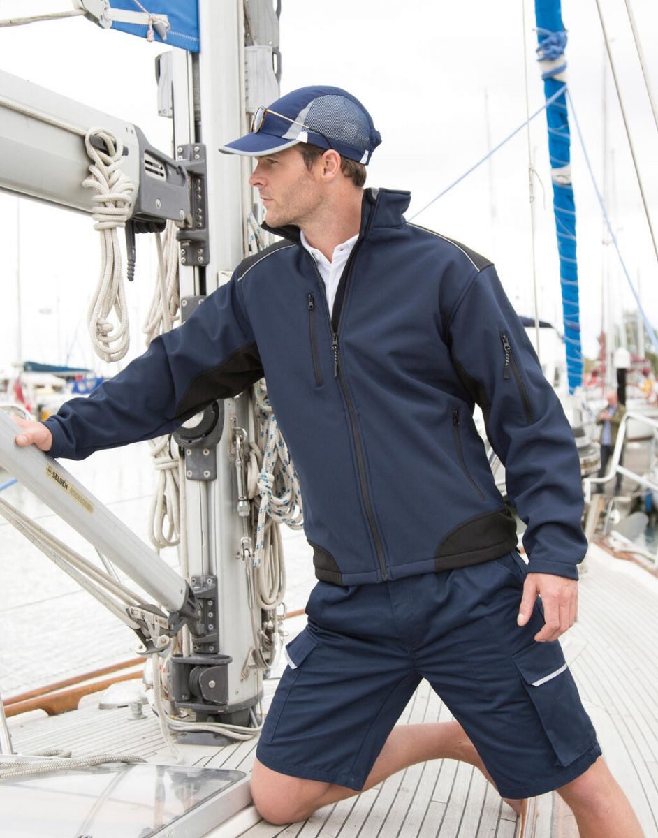 Result Arbeitsjacke Ripstop Softshell Work Jacket / Arbeitsjacke