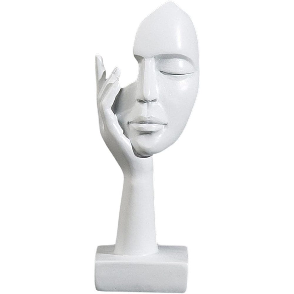 Skulptur Akzentkunst Frau Gesicht Statue Heimdekoration Statue