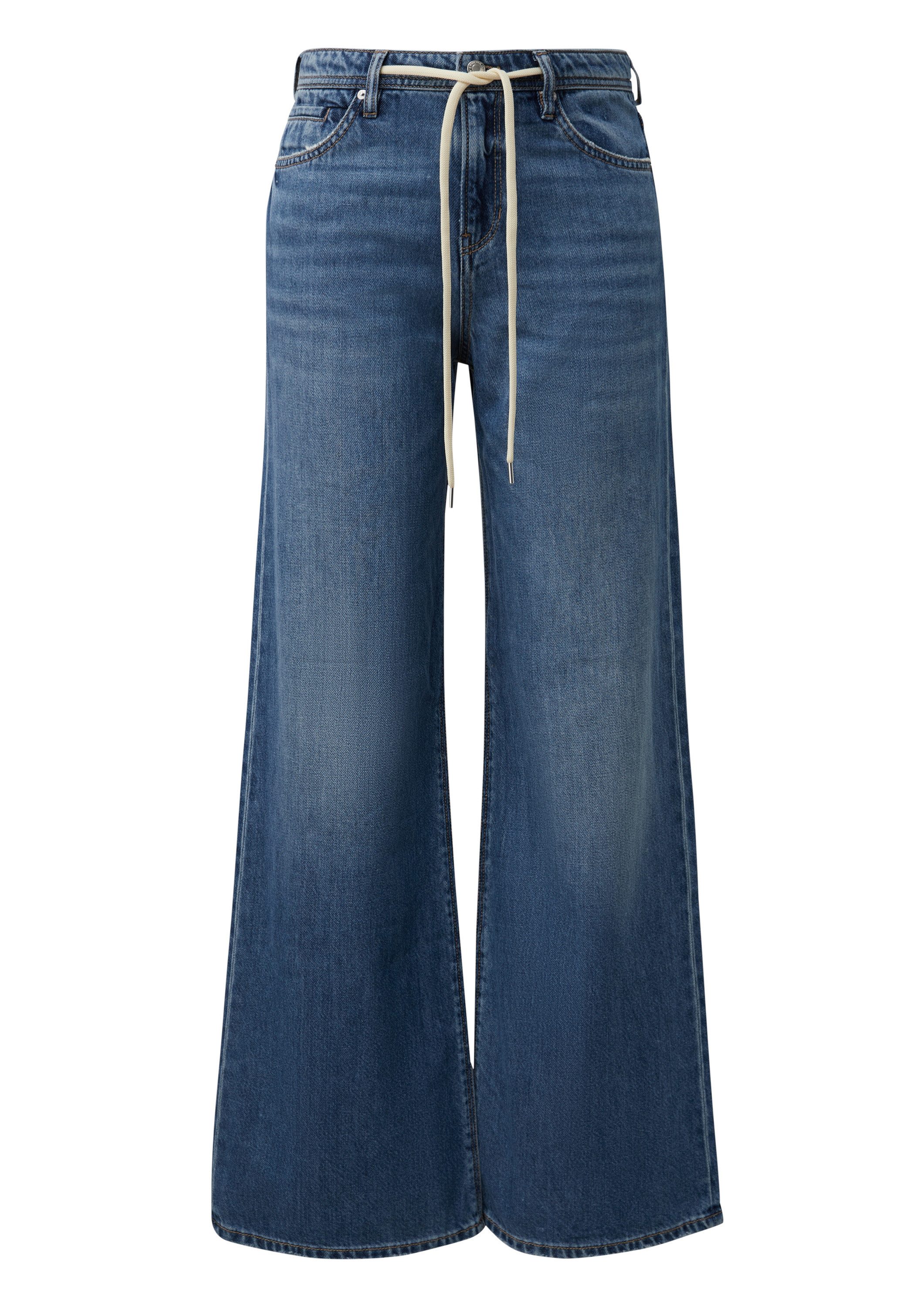 s.Oliver Weite Jeans Jeans-Hose SURI Jeans Suri / Regular Fit / Mid Rise / günstig online kaufen