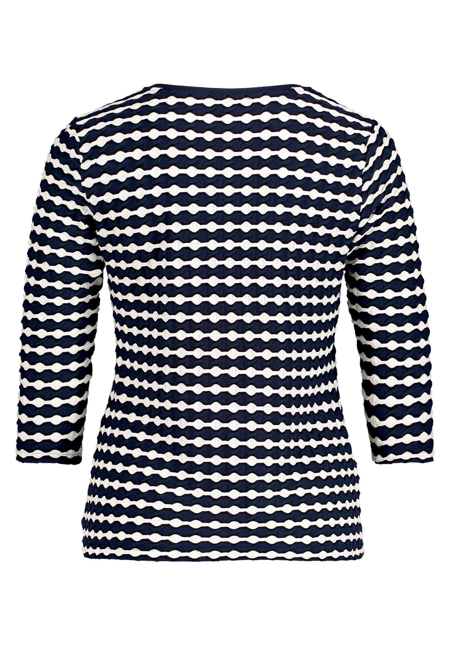 Betty Barclay 3/4-Arm-Shirt Damen mit Rundhalsausschnitt (1-tlg) Material