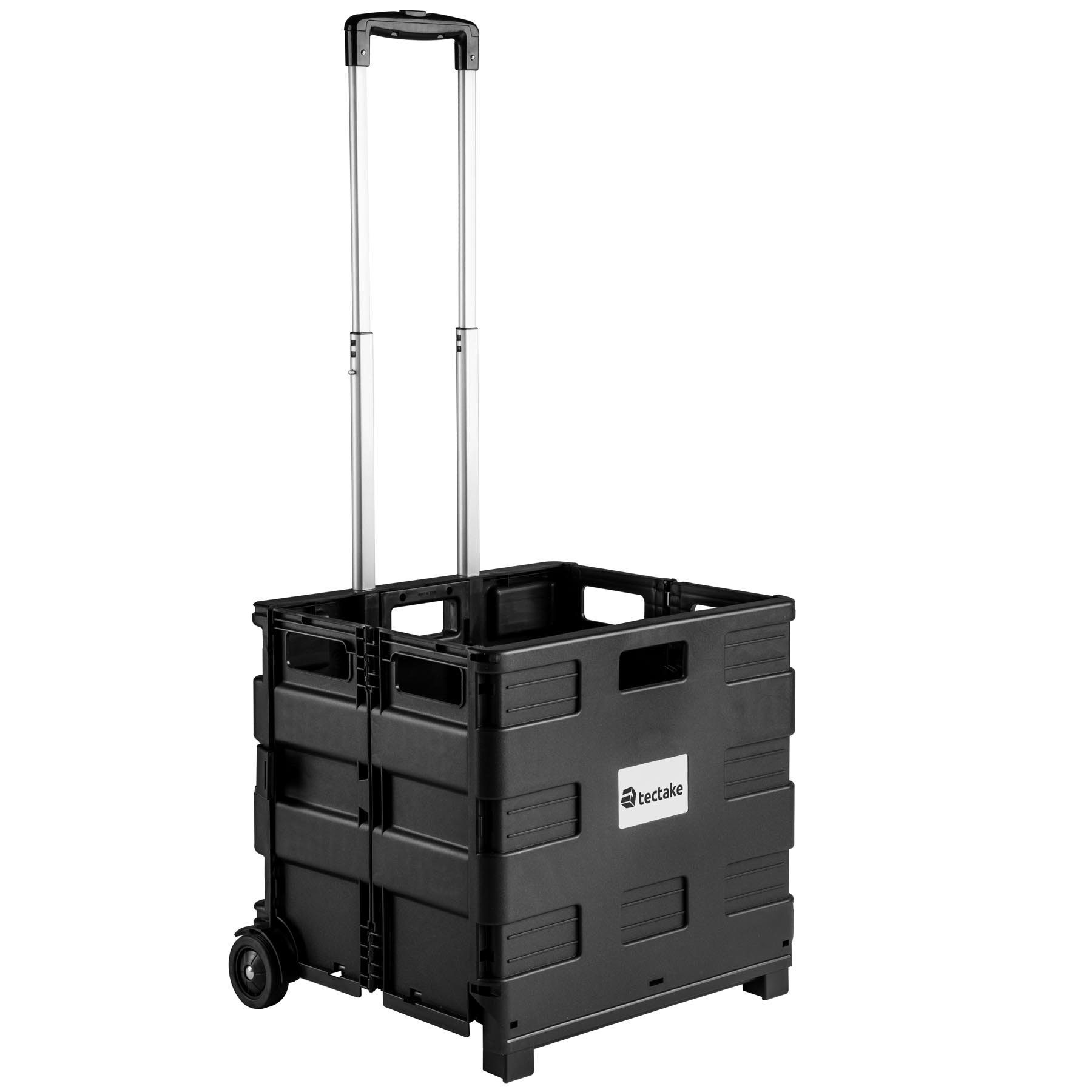 tectake Einkaufstrolley Einkaufswagen klappbar, klappbar günstig online kaufen