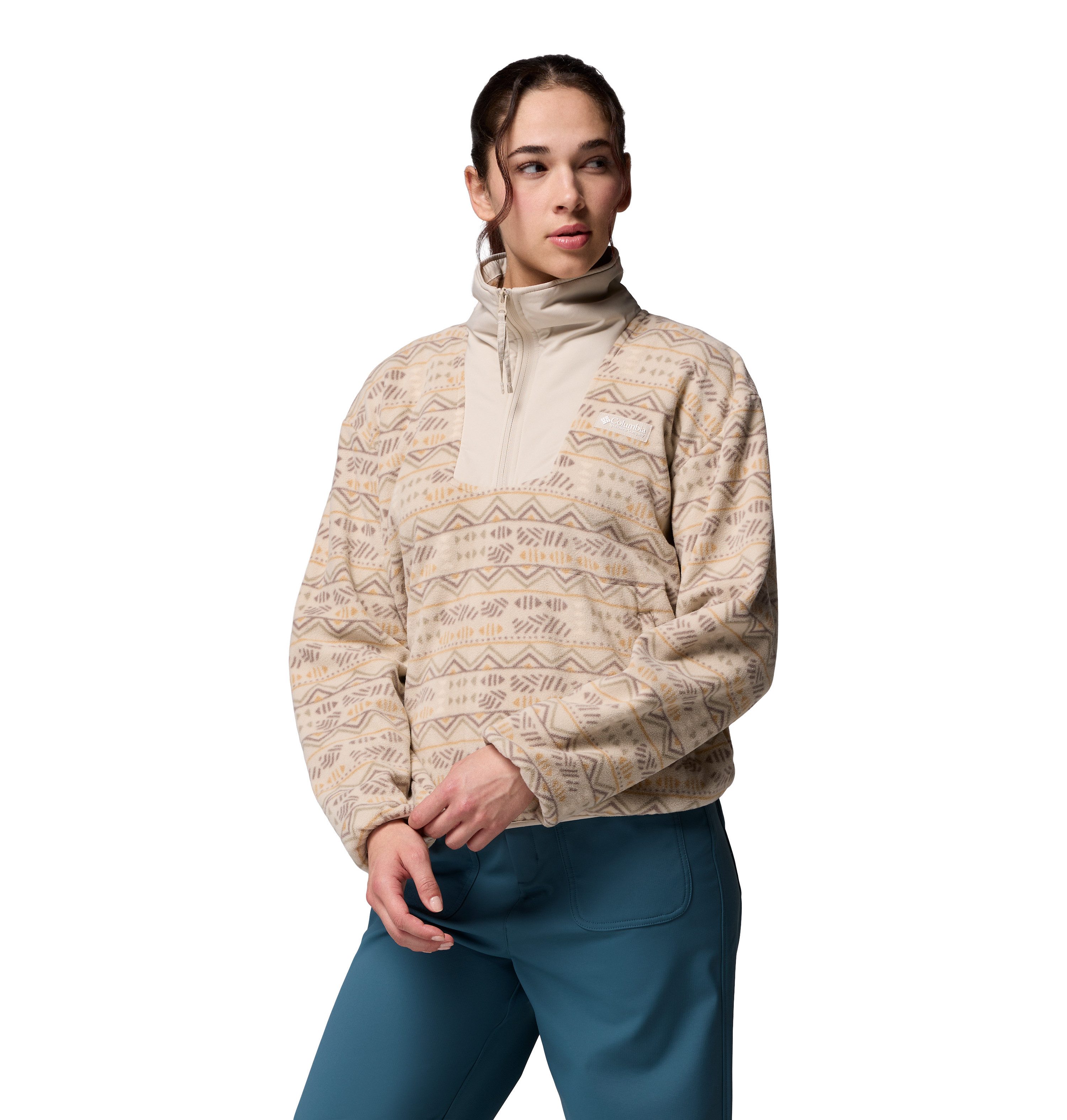 Columbia Fleecepullover SEQUOIA GROVE PRINTED HALF günstig online kaufen