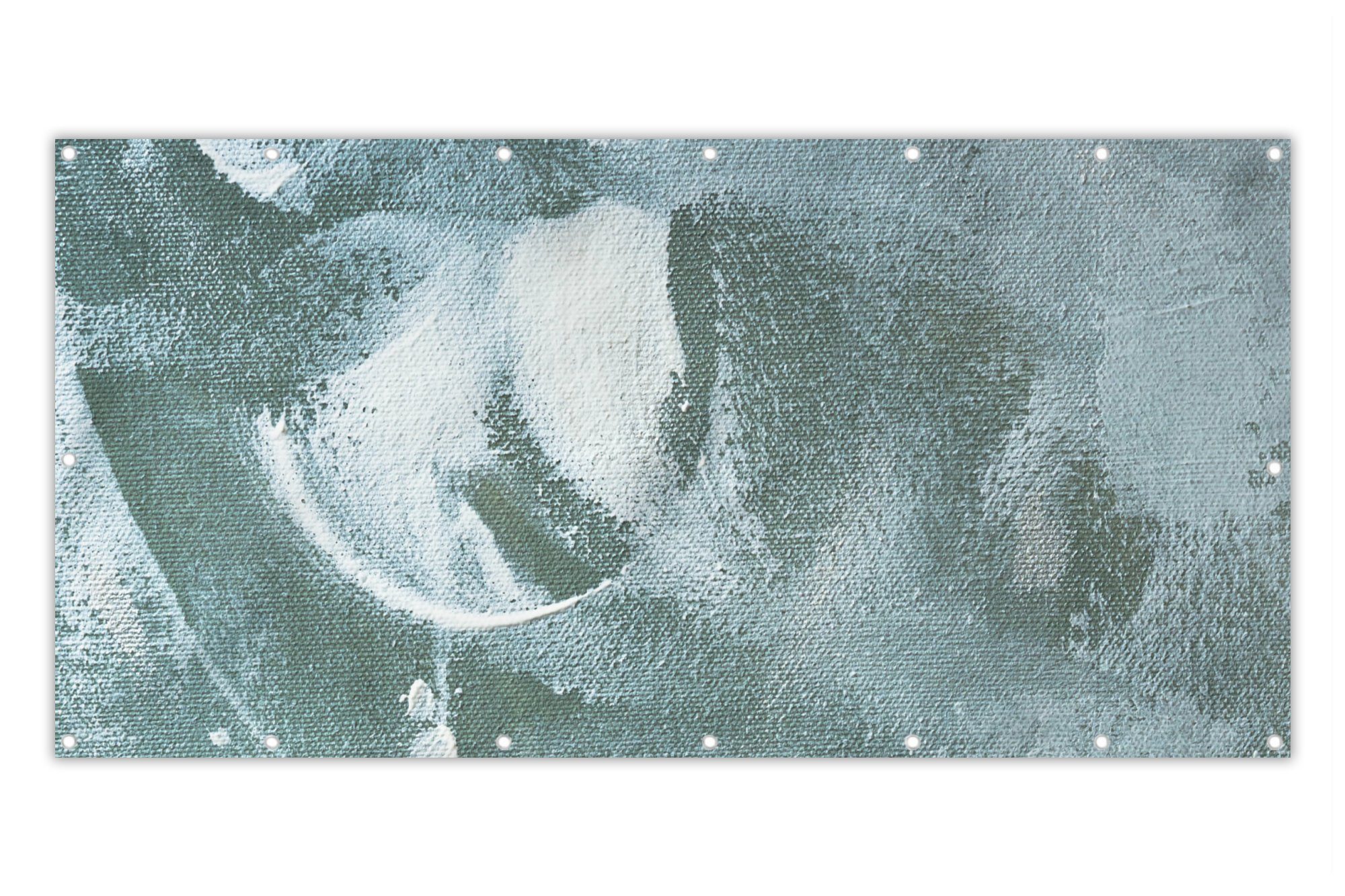 MuchoWow Balkonsichtschutz Acrylfarbe – Abstrakt – Design (1-St) Sichtschutz Gar