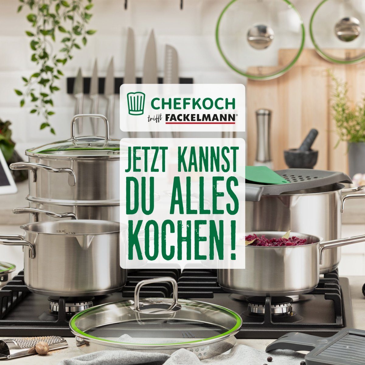 Chefkoch trifft Fackelmann Kochtopf München