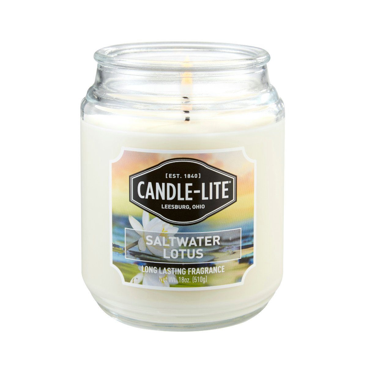 Candle-lite™ Duftkerze Duftkerze Saltwater Lotus - 510g (Einzelartikel)