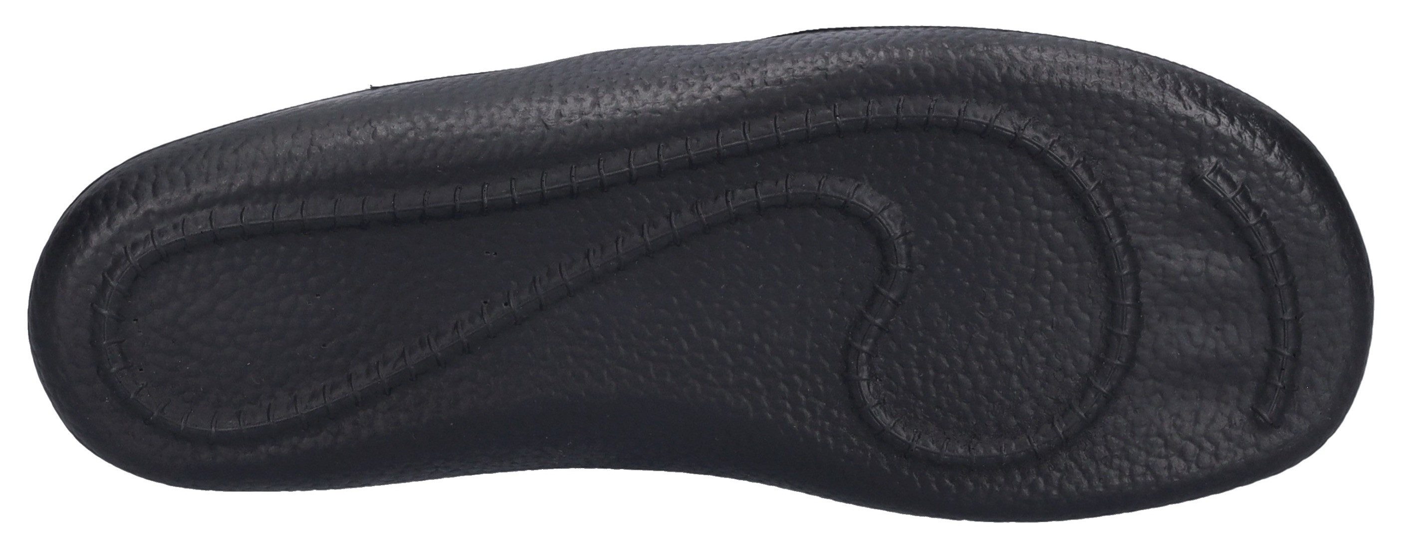 Josef Seibel Monaco 62 Pantoffel Hausschuh, Slipper mit Ziernähte