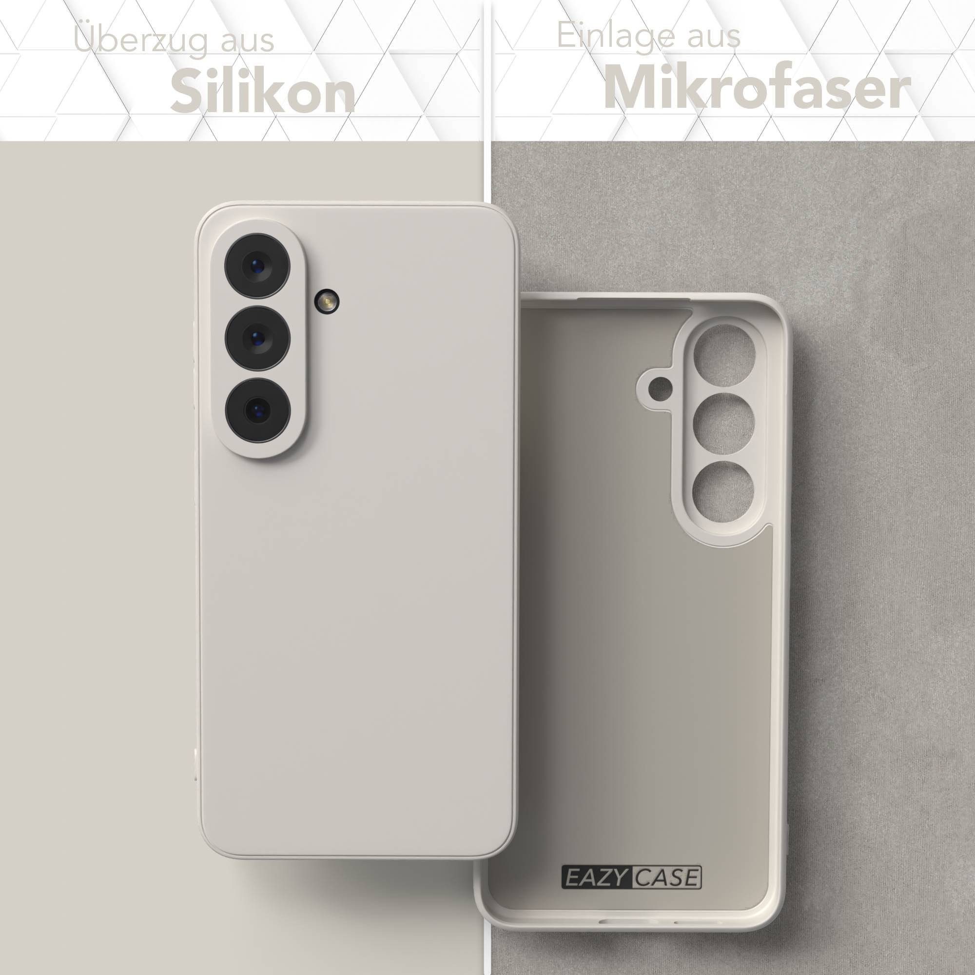 EAZY CASE Handyhülle TPU Hülle für Samsung Galaxy S26 6,3 Zoll, Bumper Case Matt Slimcover Silikonschutzhülle elastisch Polarstern