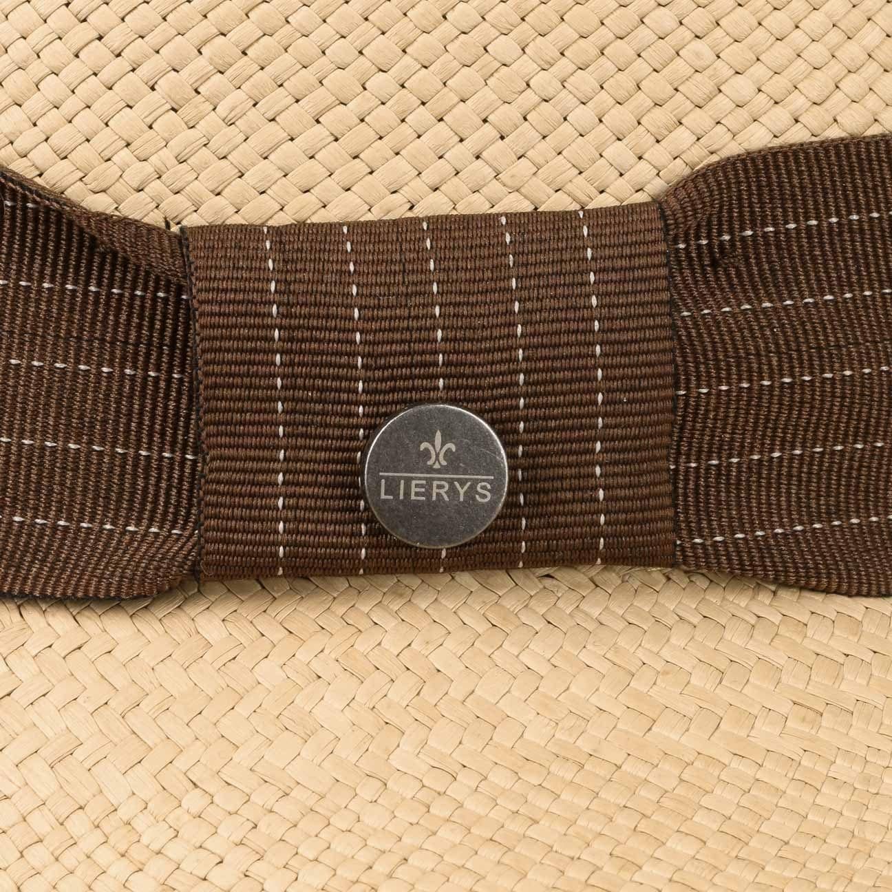 (1-St) Strohhut Ecuador in Sonnenhut Lierys Made mit Ripsband,