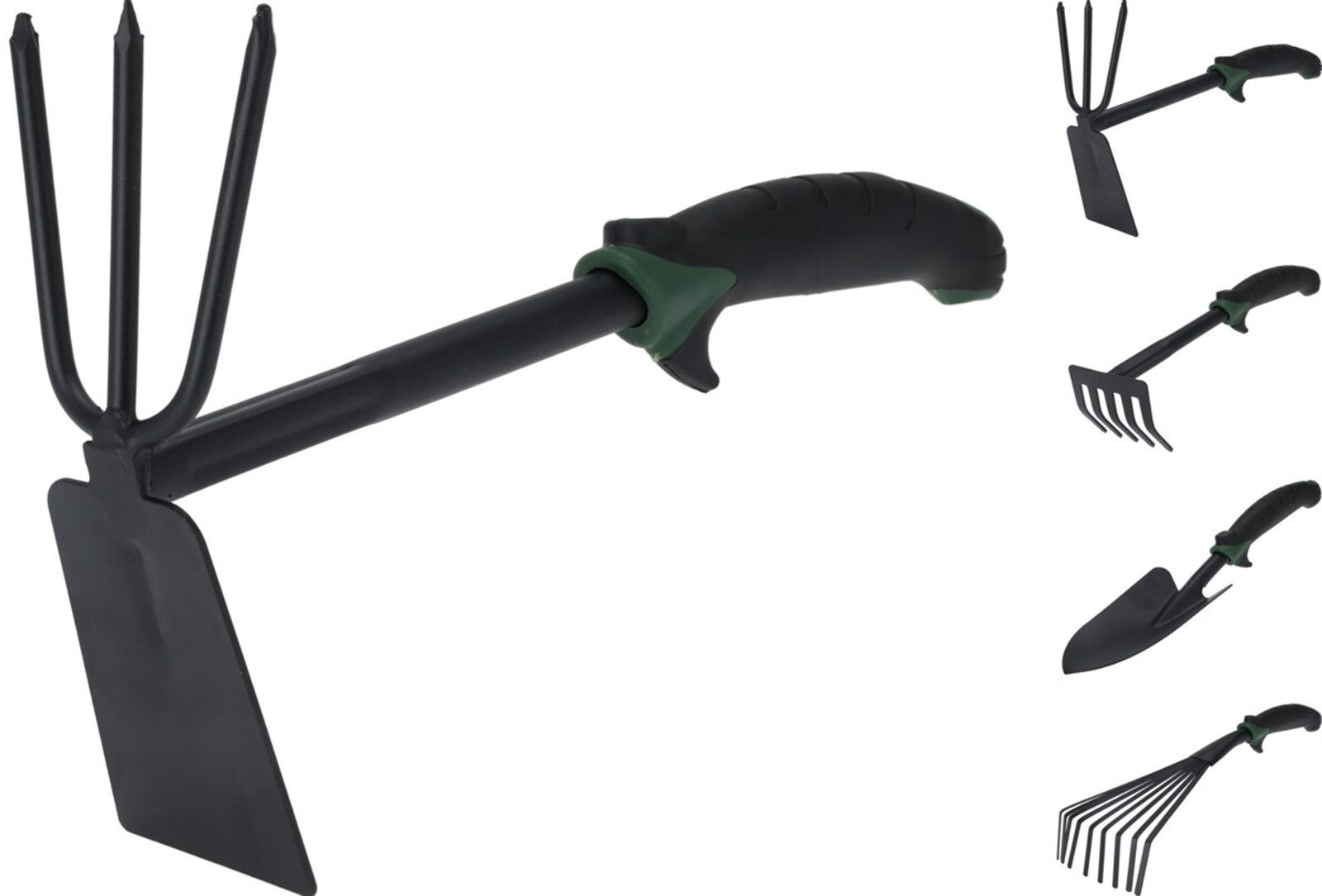 Koopman Gartenhacke Gartenwerkzeug Handwerkzeug Metall Gartenarbeit 4 Tlg., günstig online kaufen