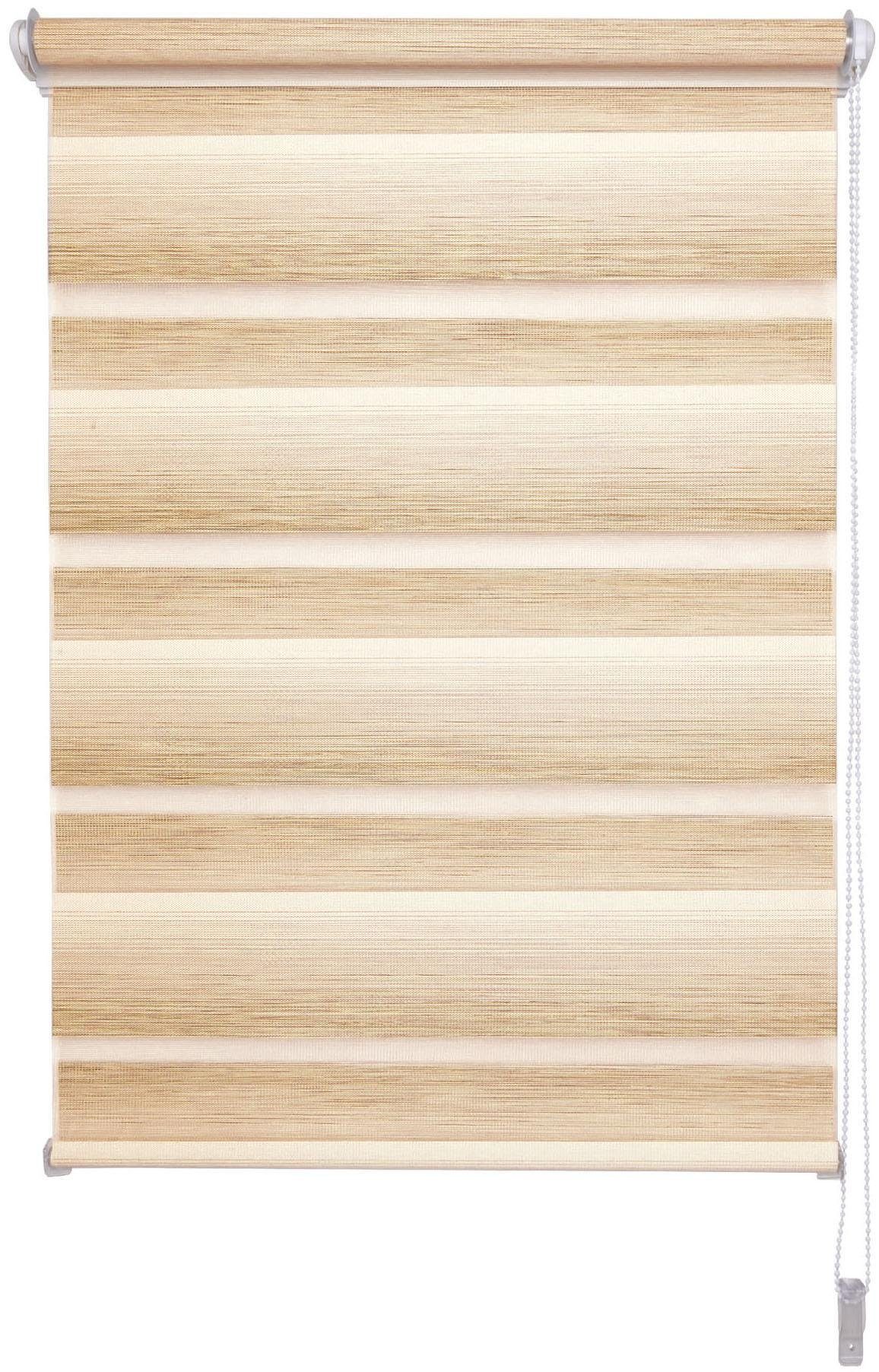 Doppelrollo Farbverlauf, Liedeco, Lichtschutz, ohne Bohren, Klemmfix günstig online kaufen