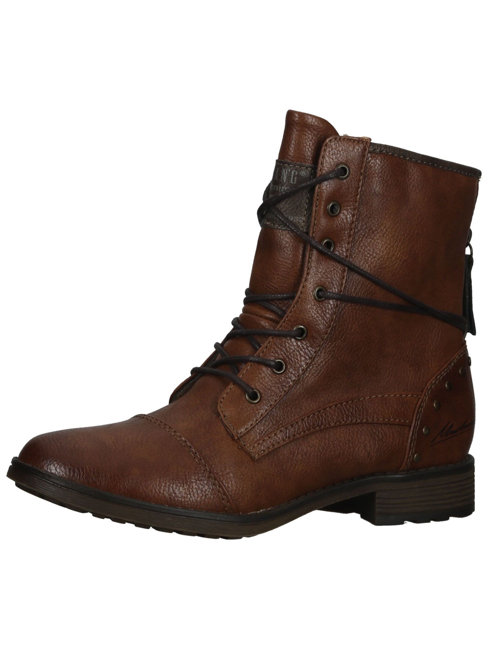Mustang Shoes Mustang Shoes Stiefelette Lederimitat Schnürstiefelette