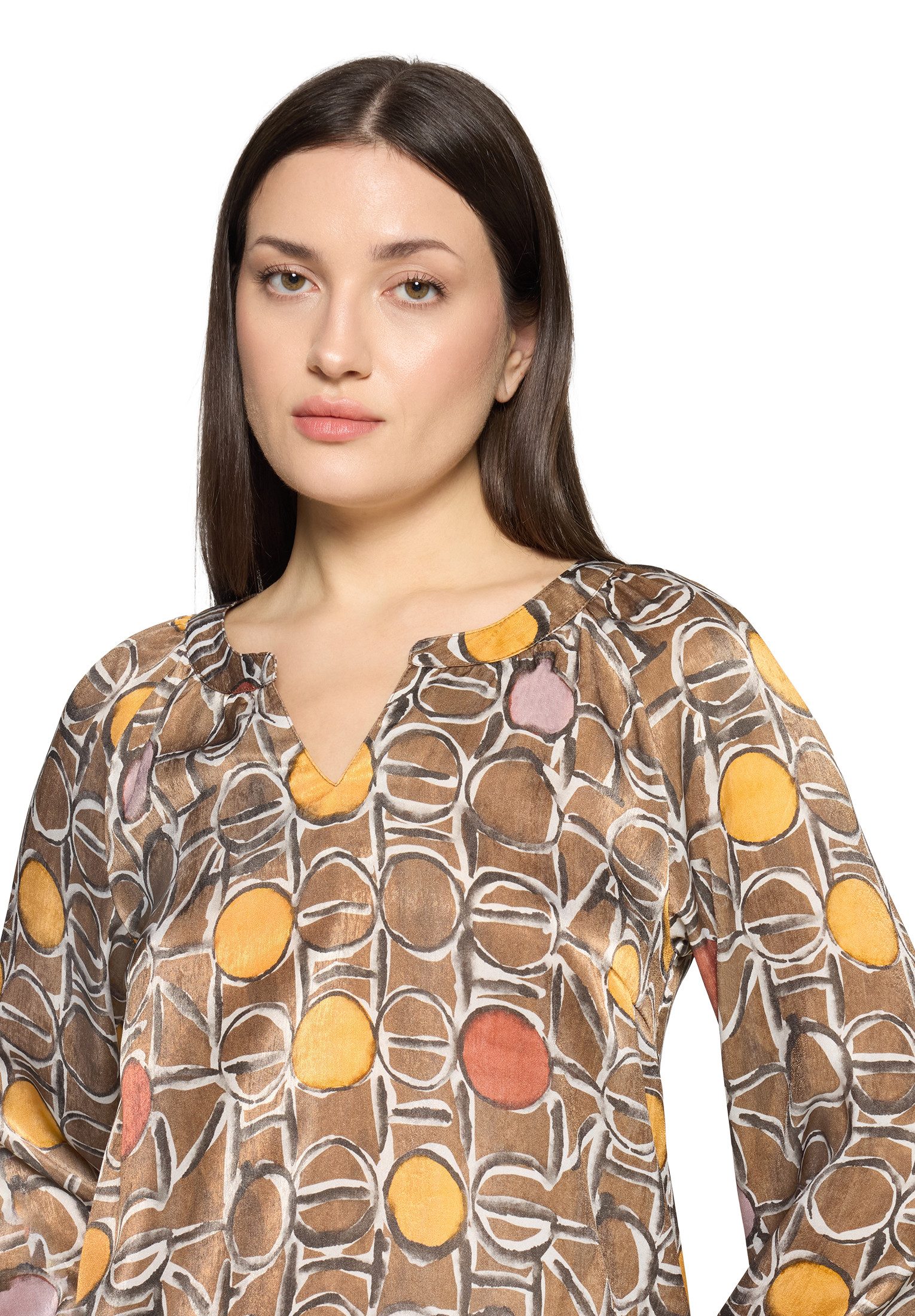 Cartoon Langarmbluse