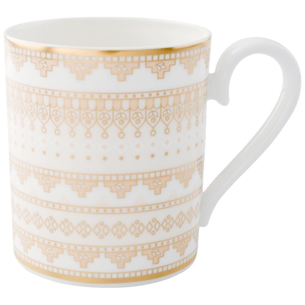 Villeroy & Boch Tasse Samarkand Kaffeebecher mit Henkel, Porzellan