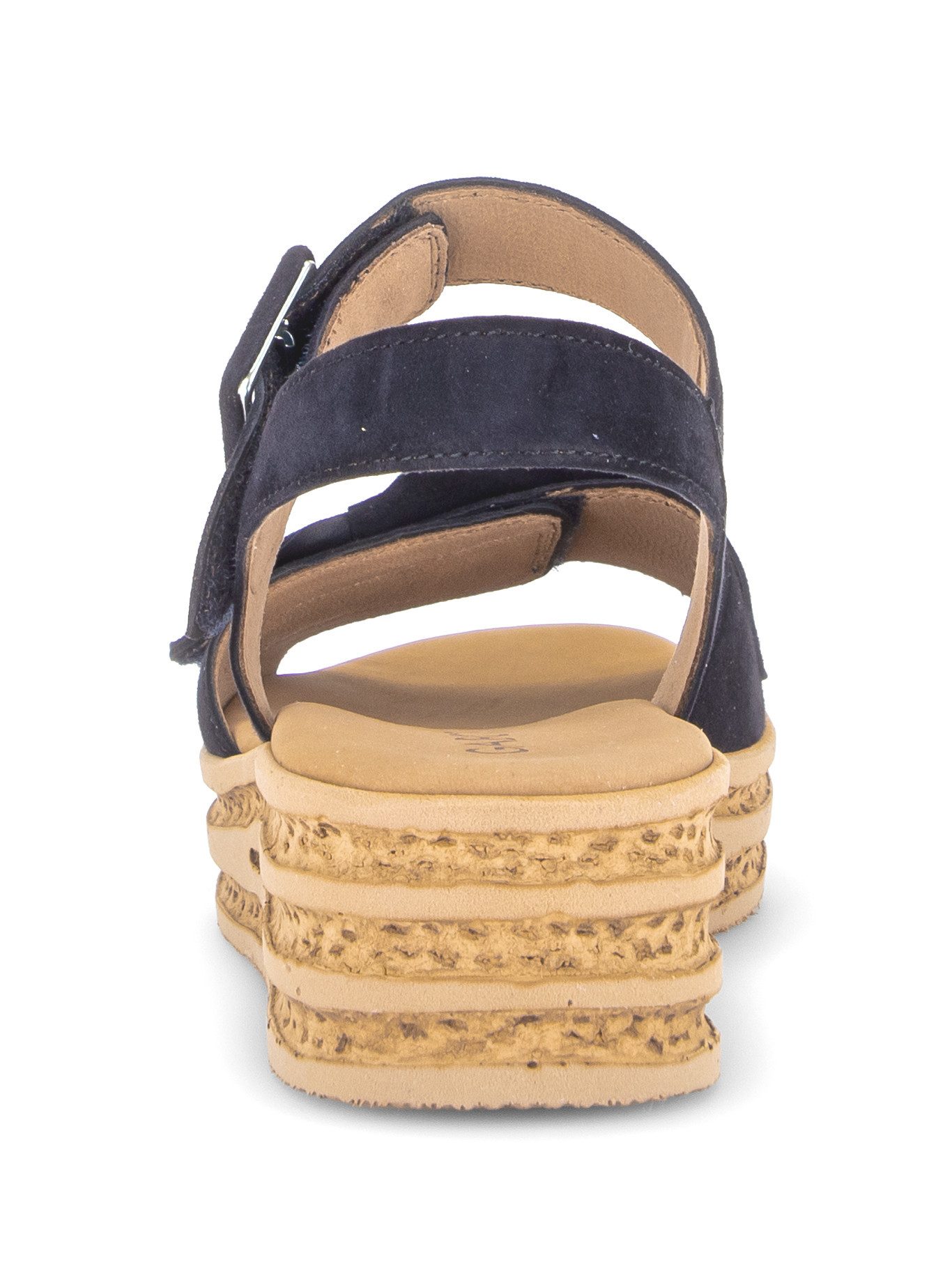 Gabor Keilsandalette, Sommerschuh, Riemchensandale mit praktischen Klettverschlüssen