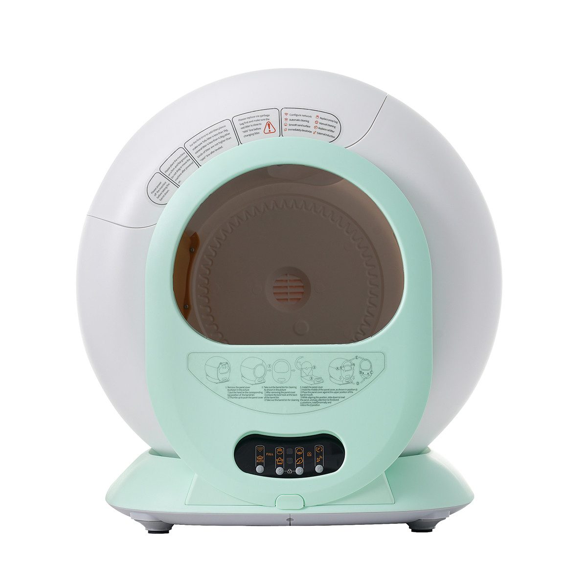 Katzentoilette 65L Kapazität Adaptive Selbstreinigende Infrarotsensor