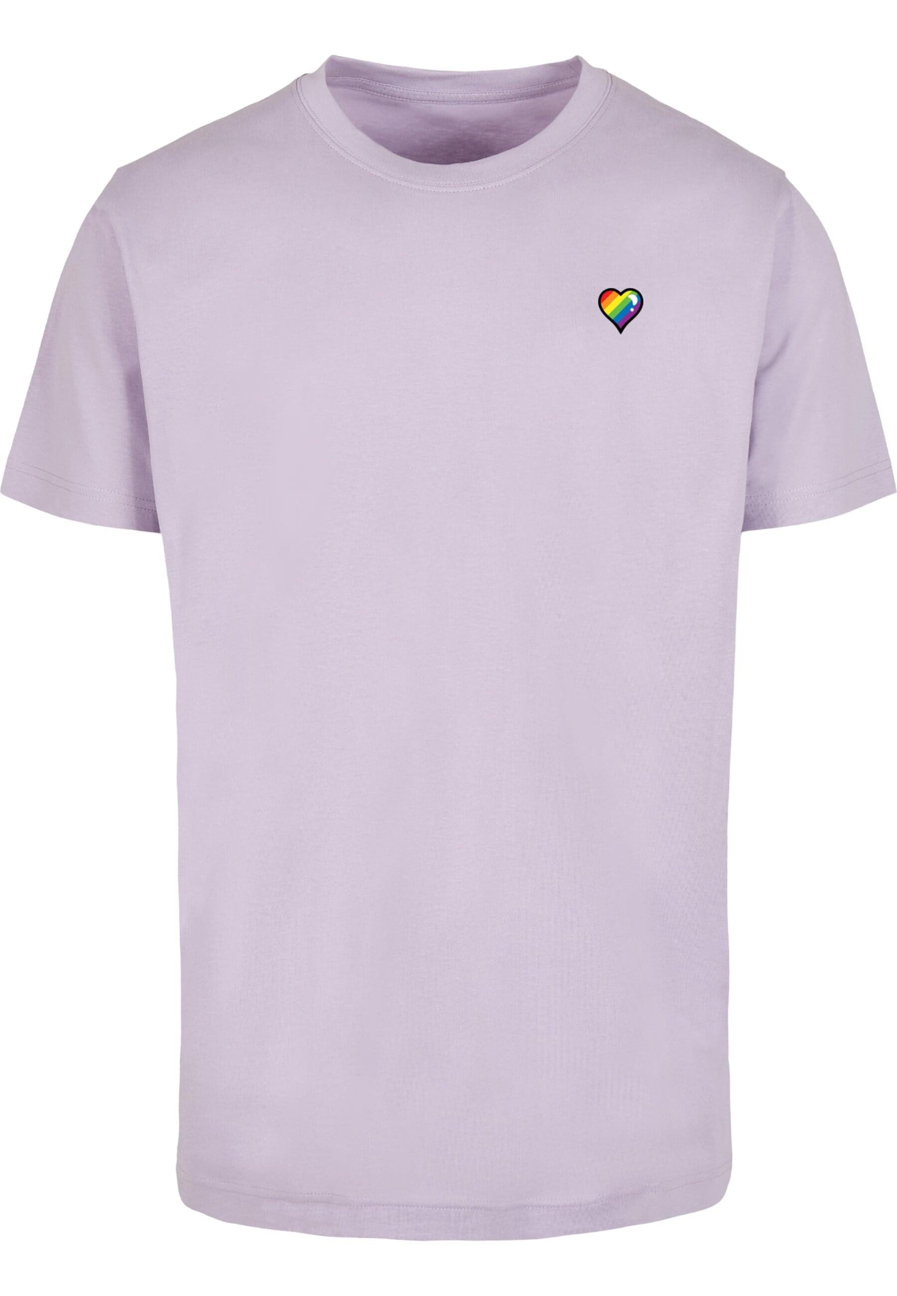 MisterTee T-Shirt MisterTee Glossy Heart Pride günstig online kaufen