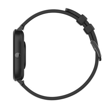 Levowatch L10 Smartwatch (3,5 cm/1,4 Zoll), magnetisches Ladekabel, Musiksteuerung, Tracker, Fitness Uhr